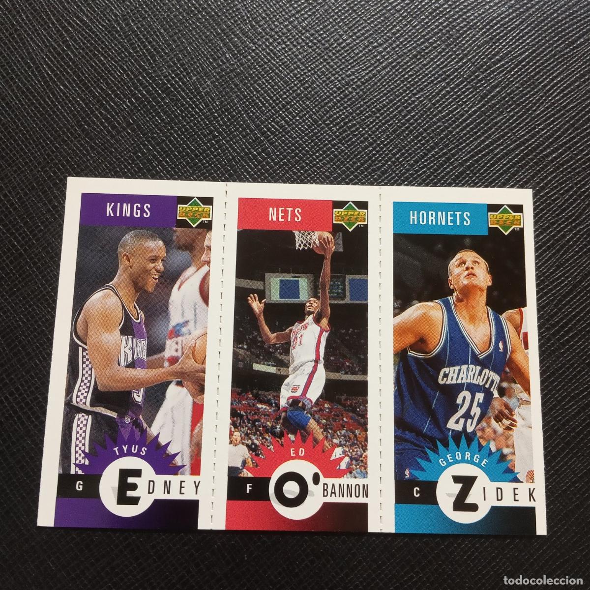 Coleccionismo deportivo: EDNEY O BANNON ZIDEK UPPER DECK BALONCESTO NBA 1996 CROMO 96 - A123 PG100