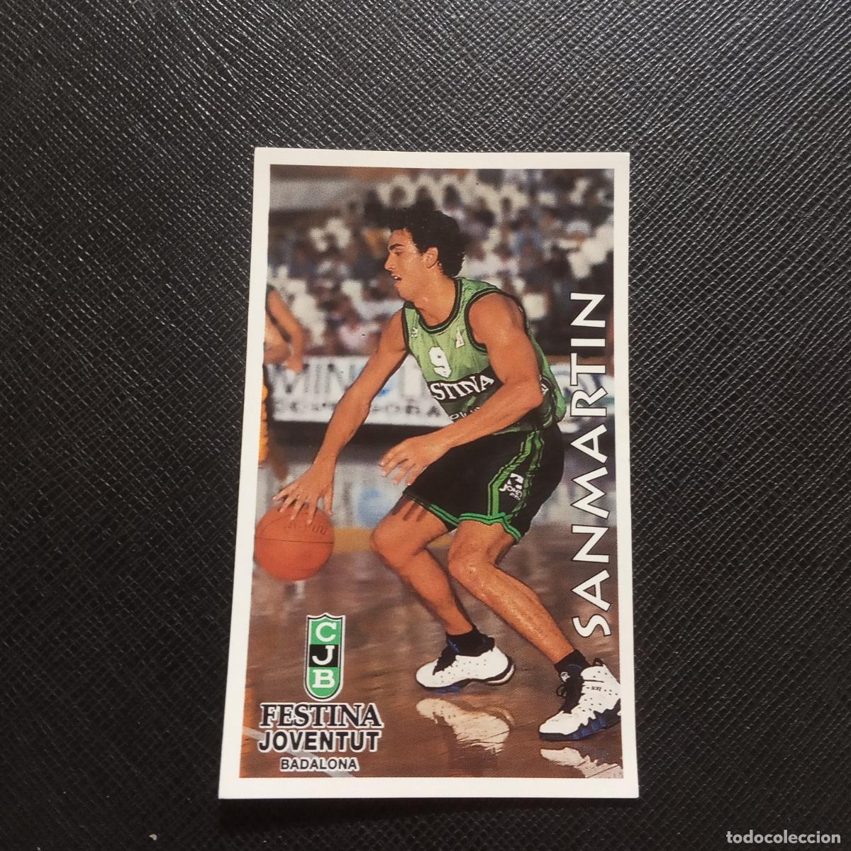 Coleccionismo deportivo: 163 SANMARTIN FESTINA JOUVENTUT MUNDICROMO ACB 96 97 BALONCESTO 1996 1997 - SIN PEGAR - A116 PG9