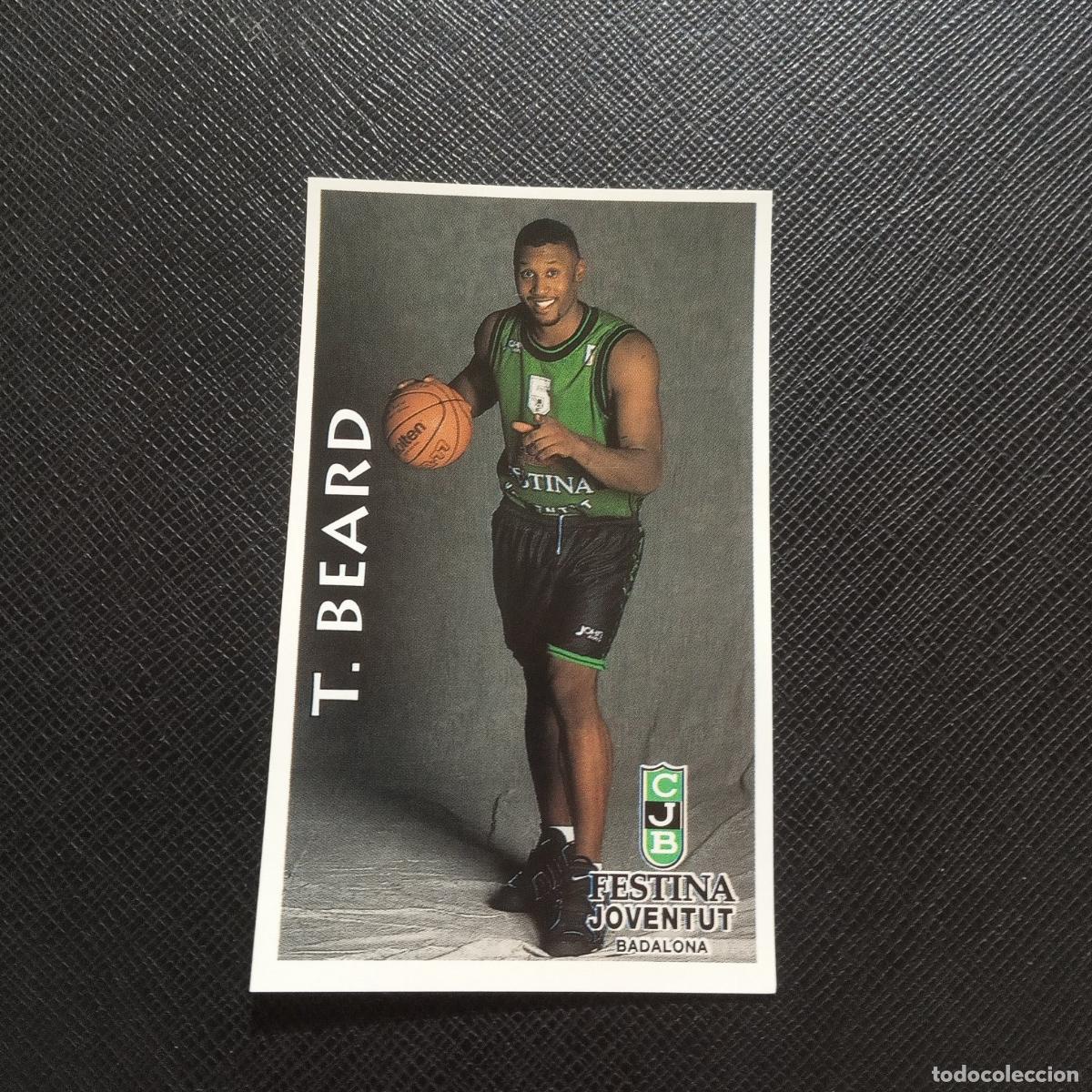 Coleccionismo deportivo: 169 T BEARD FESTINA JOUVENTUT MUNDICROMO ACB 96 97 BALONCESTO 1996 1997 - SIN PEGAR - A116 PG10