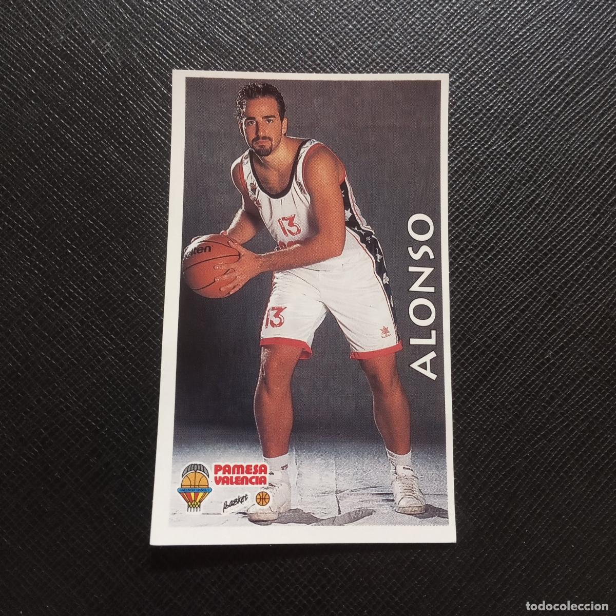 Coleccionismo deportivo: 264 ALONSO PAMESA VALENCIA MUNDICROMO ACB 96 97 BALONCESTO 1996 1997 - SIN PEGAR - A116 PG10