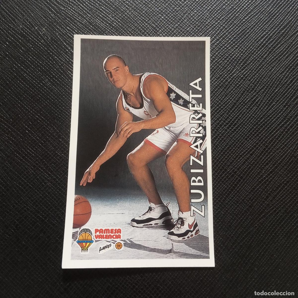 Coleccionismo deportivo: 267 ZUBIZARRETA PAMESA VALENCIA MUNDICROMO ACB 96 97 BALONCESTO 1996 1997 - SIN PEGAR - A116 PG10