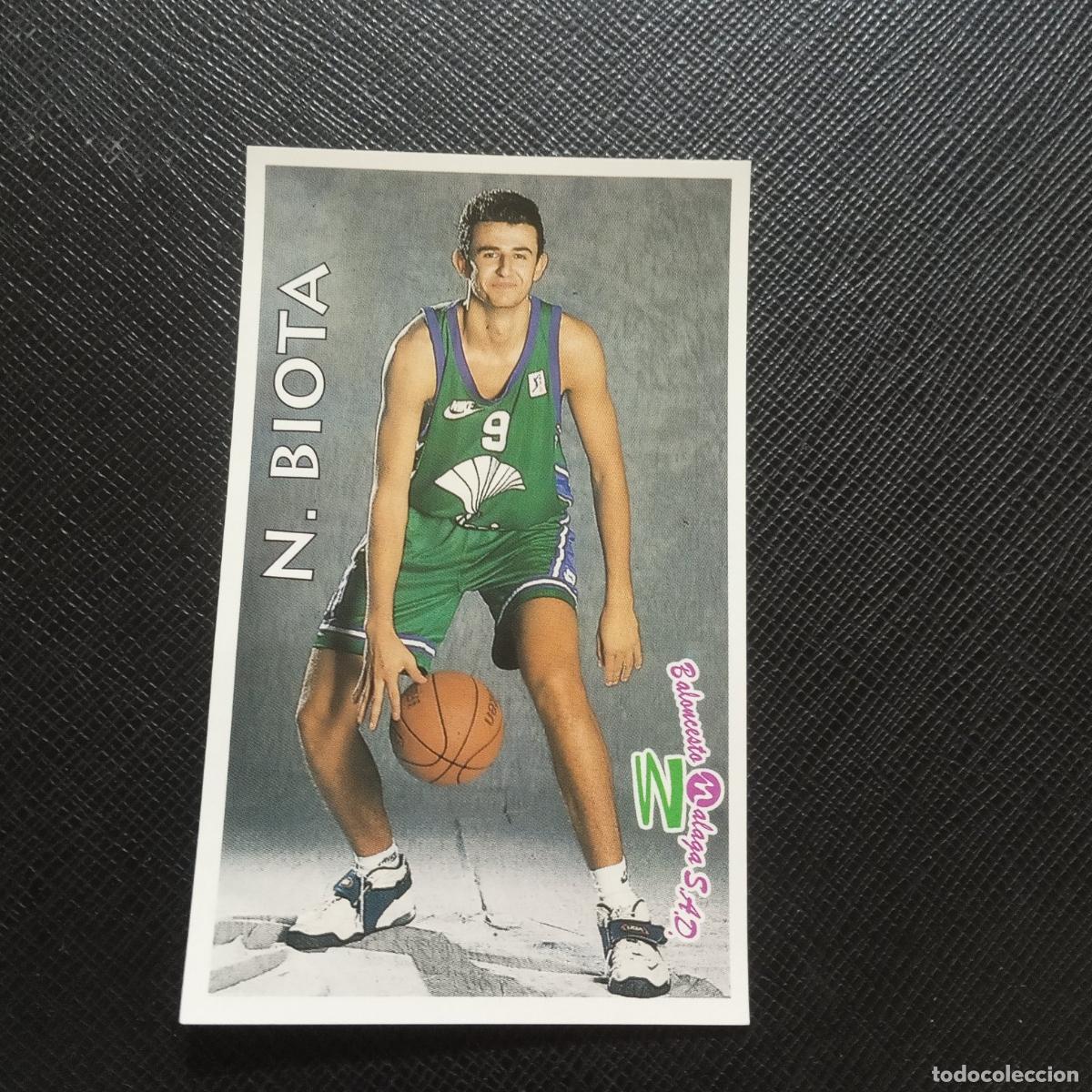 Coleccionismo deportivo: 88 N BIOTIA MALAGA MUNDICROMO ACB 96 97 BALONCESTO 1996 1997 - SIN PEGAR - A116 PG11