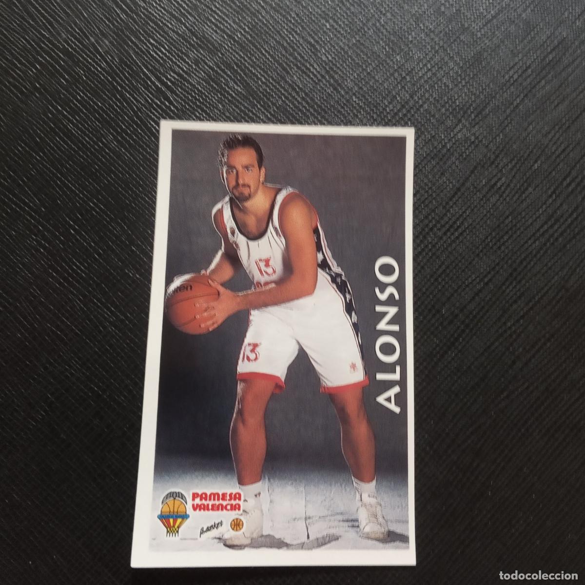 Coleccionismo deportivo: 264 ALONSO PAMESA VALENCIA MUNDICROMO ACB 96 97 BALONCESTO 1996 1997 - SIN PEGAR - A116 PG11