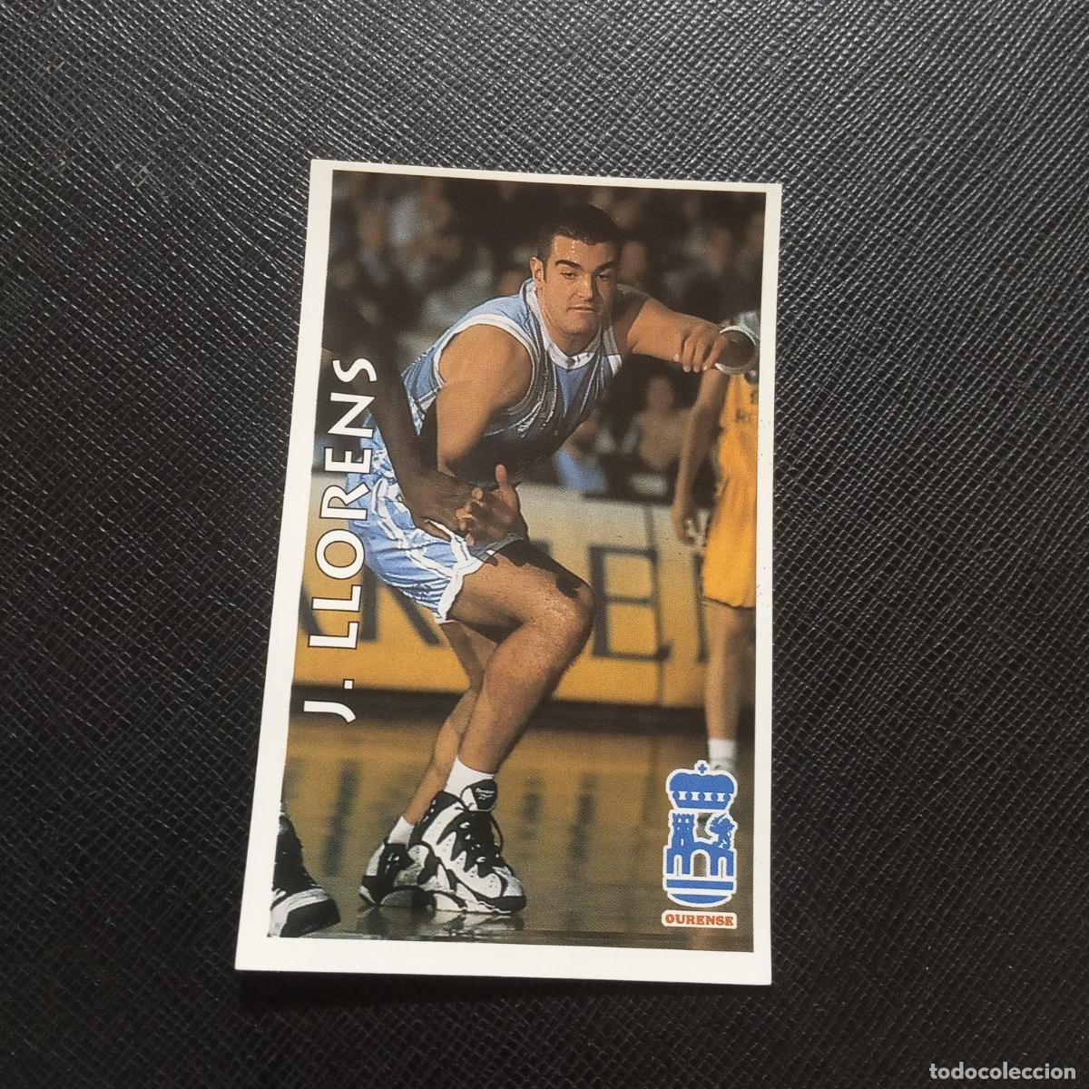 Coleccionismo deportivo: 221 J LLORENS OURENSE MUNDICROMO ACB 96 97 BALONCESTO 1996 1997 - SIN PEGAR - A116 PG11