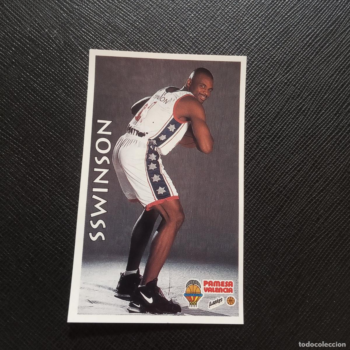 Coleccionismo deportivo: 266 SSWINSON PAMESA VALENCIA MUNDICROMO ACB 96 97 BALONCESTO 1996 1997 - SIN PEGAR - A116 PG12