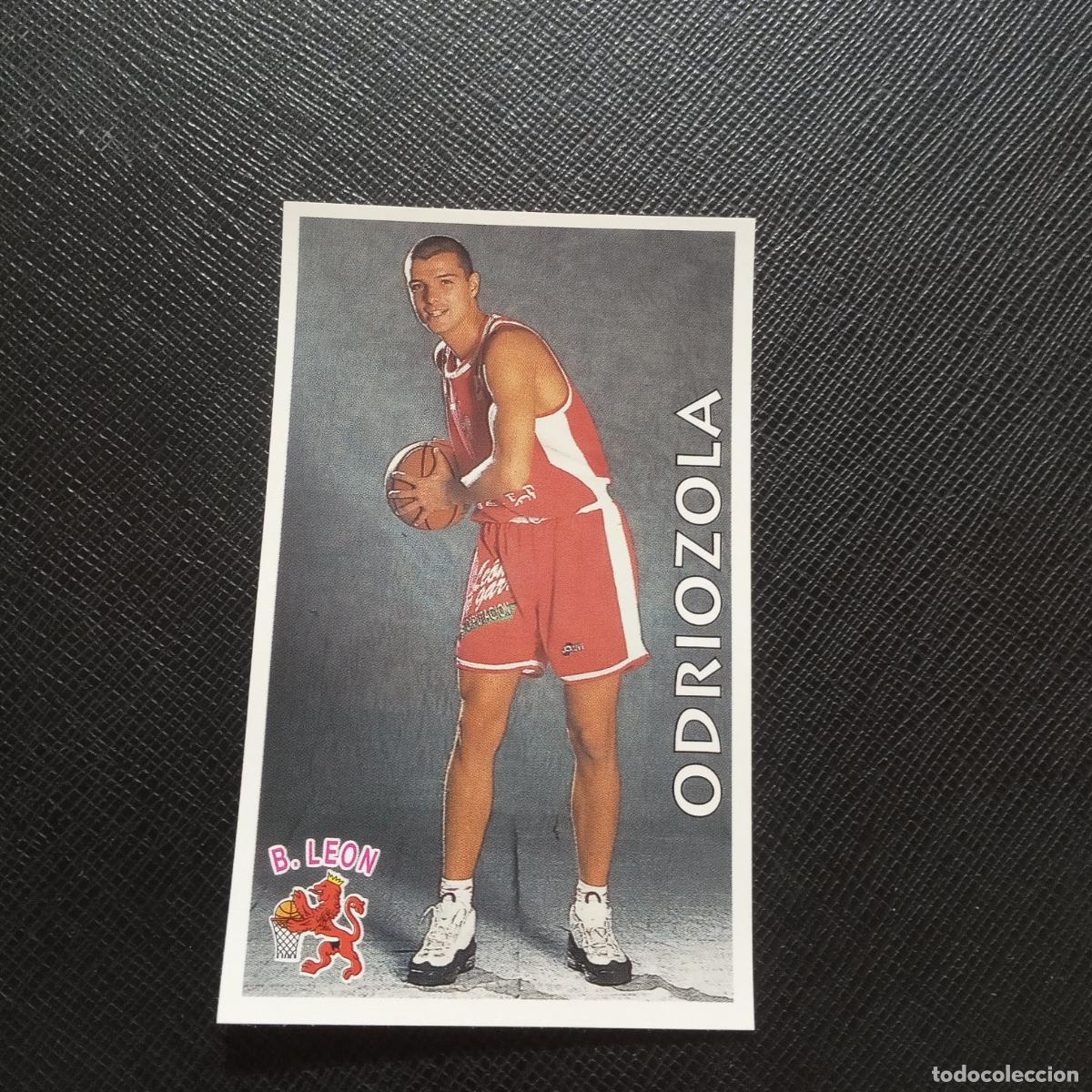 Coleccionismo deportivo: 149 ODRIOZOLA LEON MUNDICROMO ACB 96 97 BALONCESTO 1996 1997 - SIN PEGAR - A116 PG14