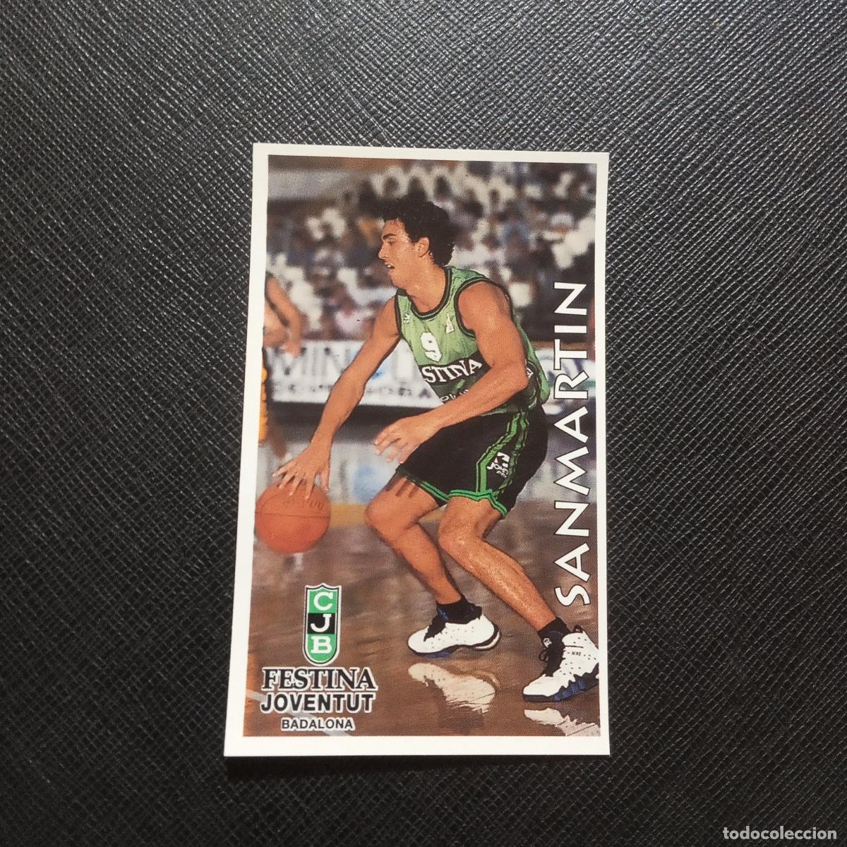 Coleccionismo deportivo: 163 SANMARTIN FESTINA JOUVENTUT MUNDICROMO ACB 96 97 BALONCESTO 1996 1997 - SIN PEGAR - A116 PG15