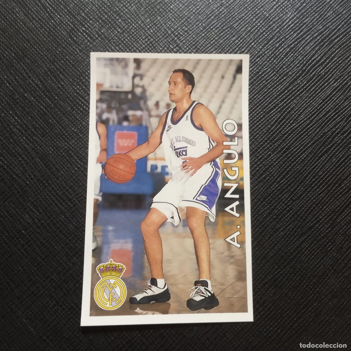Coleccionismo deportivo: 70 ANGULO REAL MADRID MUNDICROMO ACB 96 97 BALONCESTO 1996 1997 - SIN PEGAR - A116 PG15