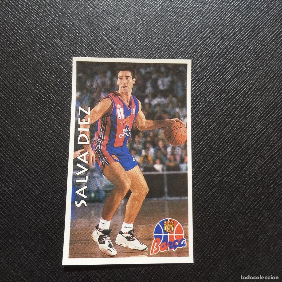 Coleccionismo deportivo: 7 SALVA DIEZ BARCELONA MUNDICROMO ACB 96 97 BALONCESTO 1996 1997 - SIN PEGAR - A116 PG15