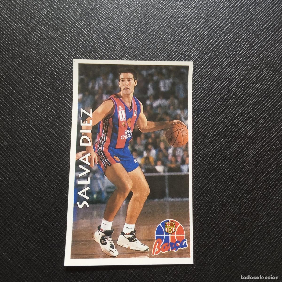 Coleccionismo deportivo: 7 SALVA DIEZ BARCELONA MUNDICROMO ACB 96 97 BALONCESTO 1996 1997 - SIN PEGAR - A116 PG17