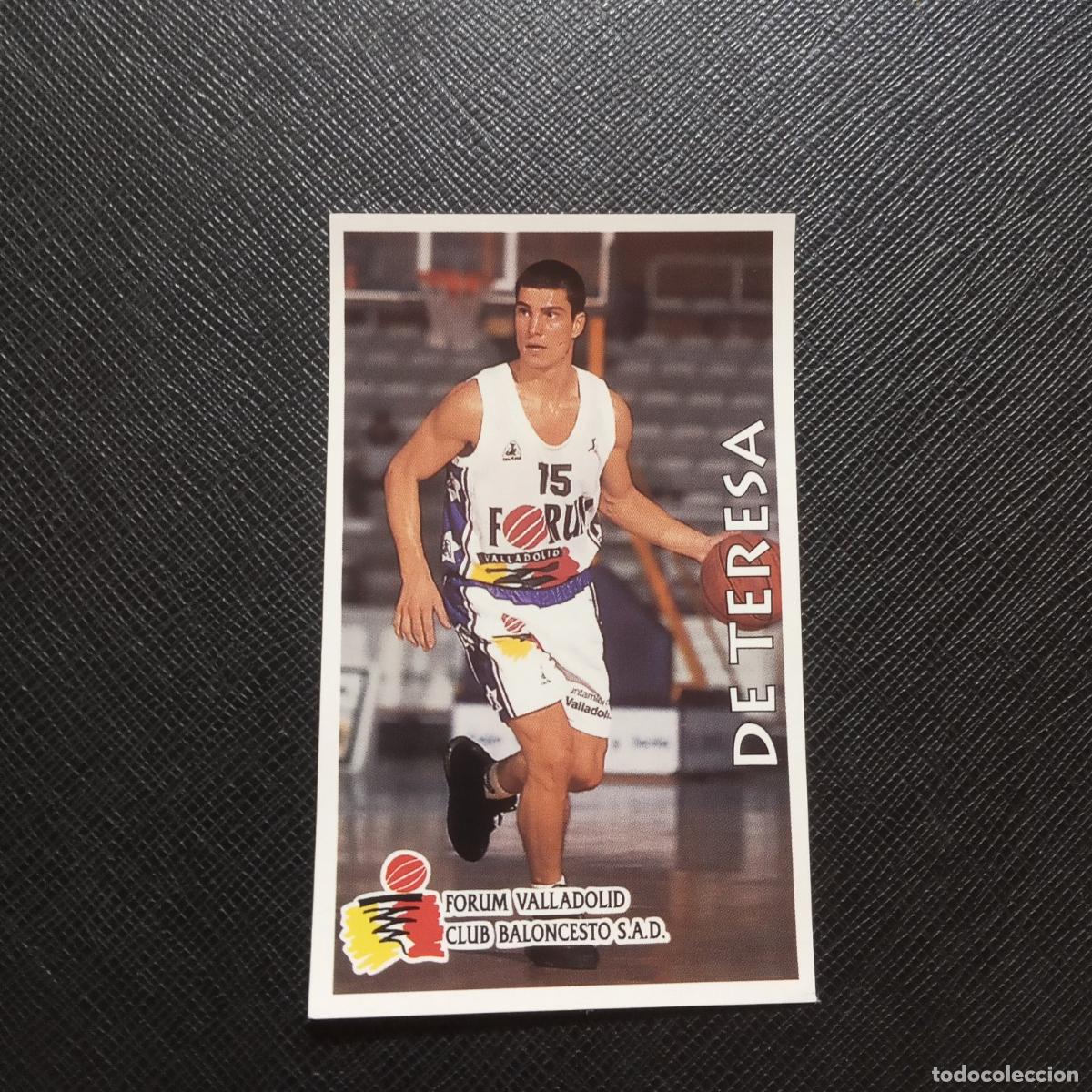 Coleccionismo deportivo: 211 DE TERESA VALLADOLID MUNDICROMO ACB 96 97 BALONCESTO 1996 1997 - SIN PEGAR - A116 PG17