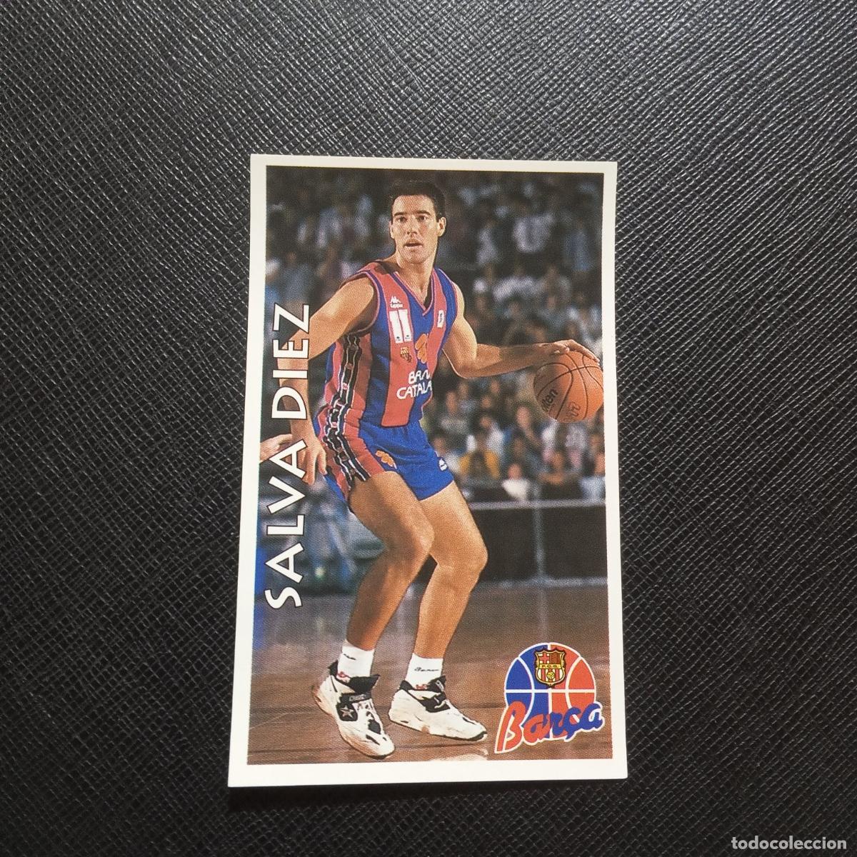 Coleccionismo deportivo: 7 SALVA DIEZ BARCELONA MUNDICROMO ACB 96 97 BALONCESTO 1996 1997 - SIN PEGAR - A116 PG18