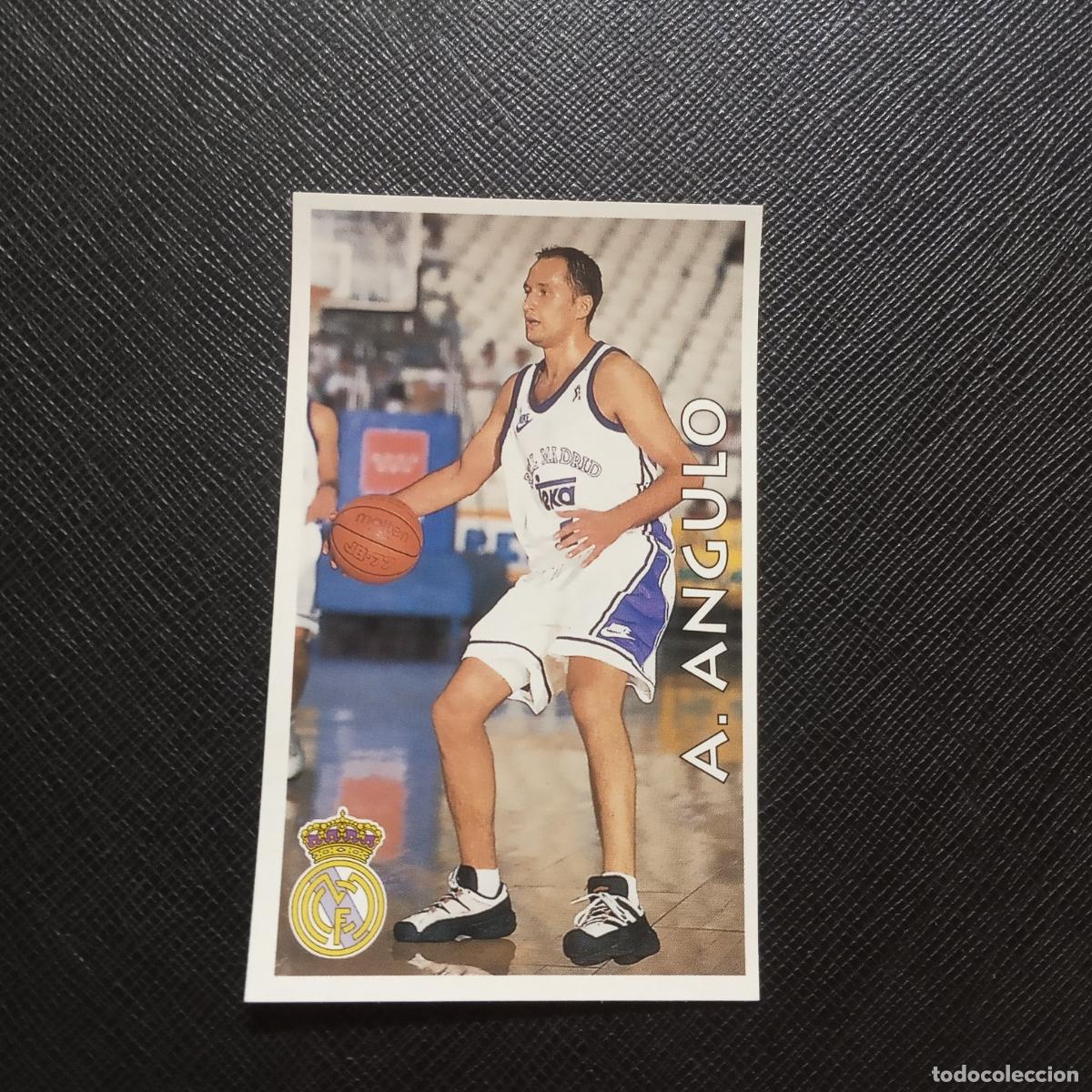 Coleccionismo deportivo: 70 ANGULO REAL MADRID MUNDICROMO ACB 96 97 BALONCESTO 1996 1997 - SIN PEGAR - A116 PG18