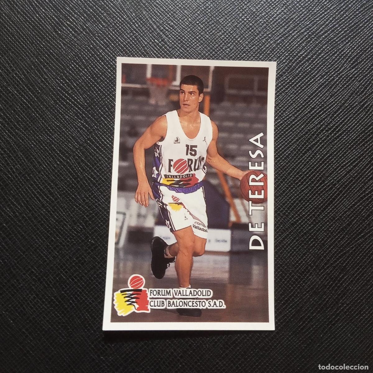 Coleccionismo deportivo: 211 DE TERESA VALLADOLID MUNDICROMO ACB 96 97 BALONCESTO 1996 1997 - SIN PEGAR - A116 PG19