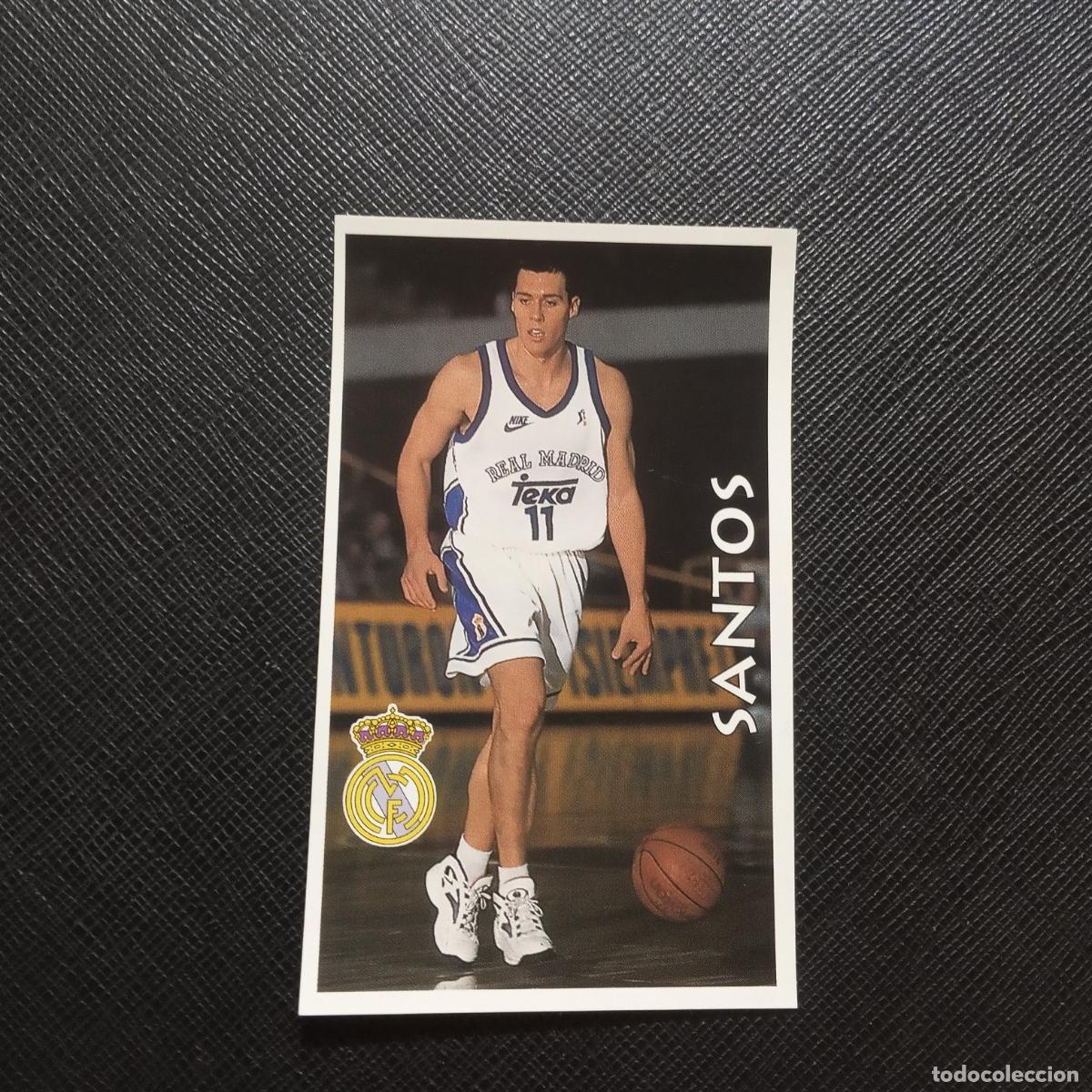 Coleccionismo deportivo: 68 SANTOS REAL MADRID MUNDICROMO ACB 96 97 BALONCESTO 1996 1997 - SIN PEGAR - A116 PG19