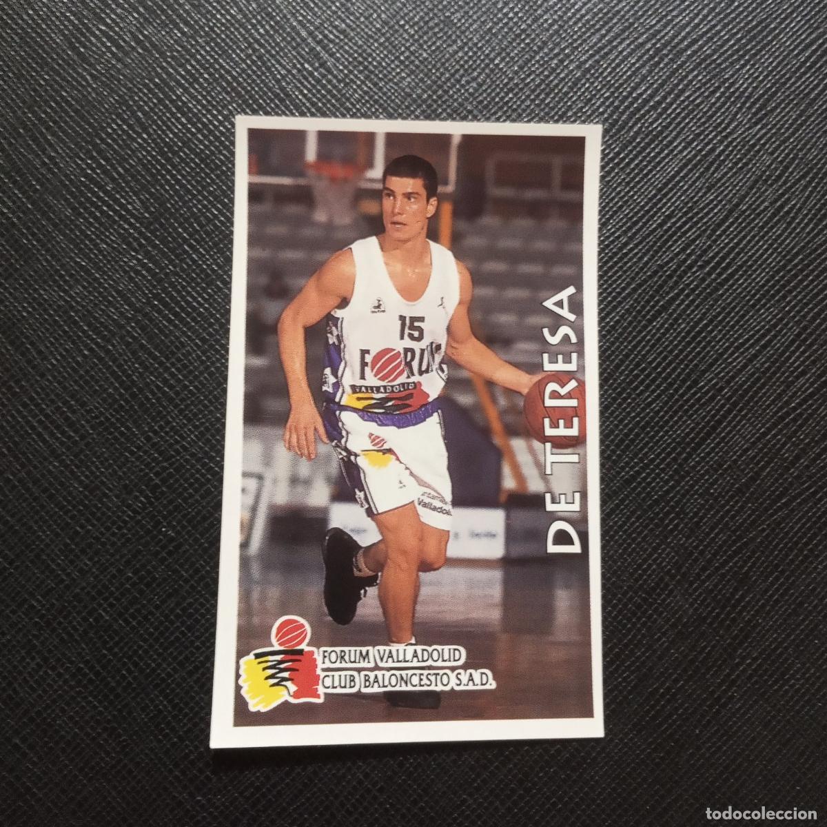 Coleccionismo deportivo: 211 DE TERESA VALLADOLID MUNDICROMO ACB 96 97 BALONCESTO 1996 1997 - SIN PEGAR - A116 PG20