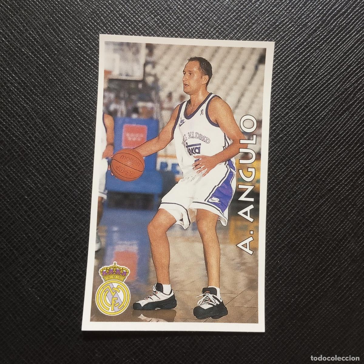 Coleccionismo deportivo: 70 ANGULO REAL MADRID MUNDICROMO ACB 96 97 BALONCESTO 1996 1997 - SIN PEGAR - A116 PG22
