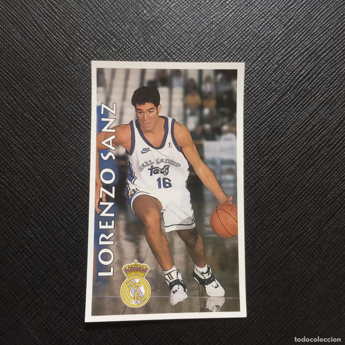 Coleccionismo deportivo: 73 LORENZO SANZ REAL MADRID MUNDICROMO ACB 96 97 BALONCESTO 1996 1997 - SIN PEGAR - A116 PG23