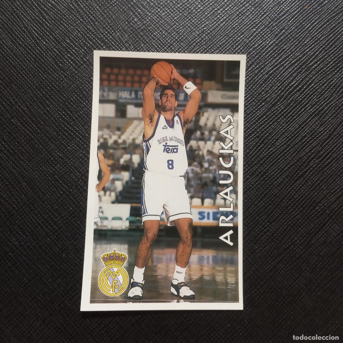 Sammelleidenschaft Sport: 74 ARLAUCKAS REAL MADRID MUNDICROMO ACB 96 97 BALONCESTO 1996 1997 - SIN PEGAR - A116 PG23