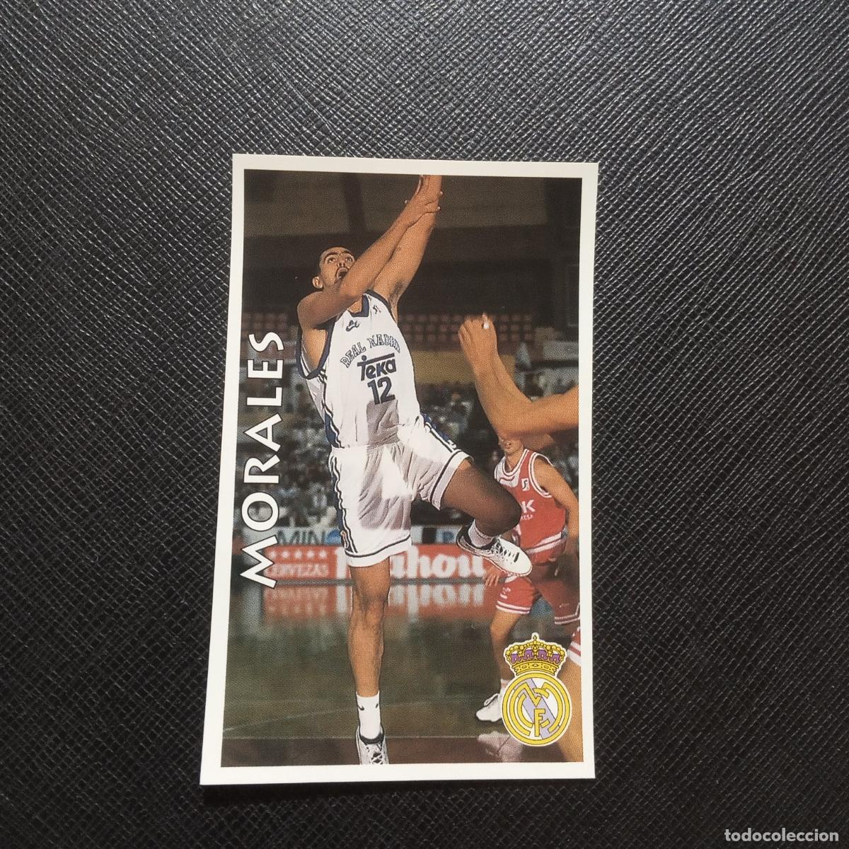 Sports collectibles: 77 MORALES REAL MADRID MUNDICROMO ACB 96 97 BALONCESTO 1996 1997 - SIN PEGAR - A116 PG23