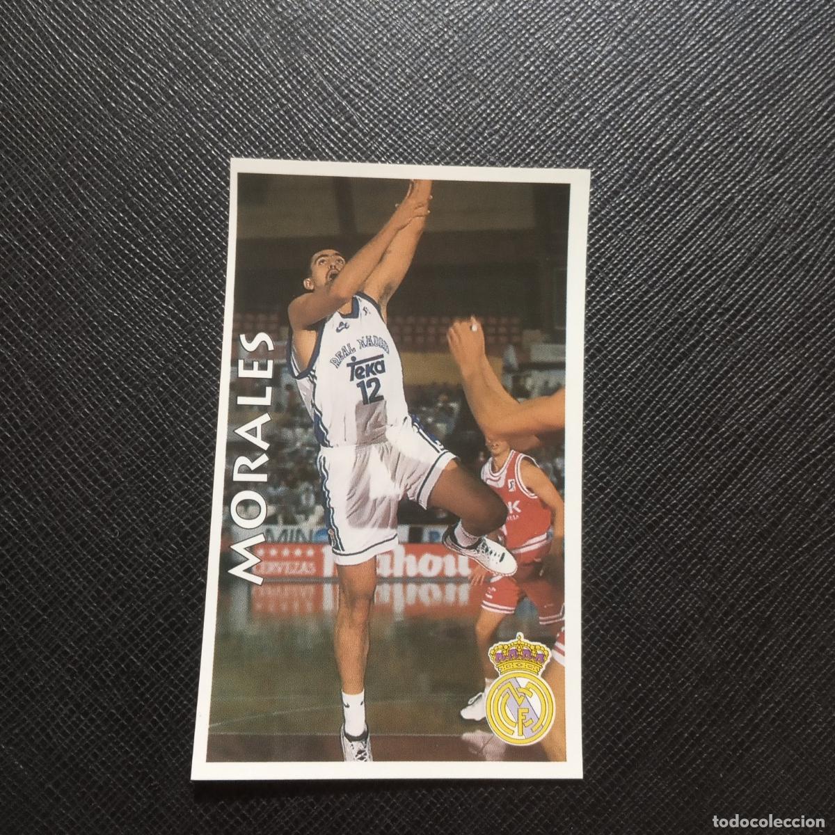 Sports collectibles: 77 MORALES REAL MADRID MUNDICROMO ACB 96 97 BALONCESTO 1996 1997 - SIN PEGAR - A116 PG24