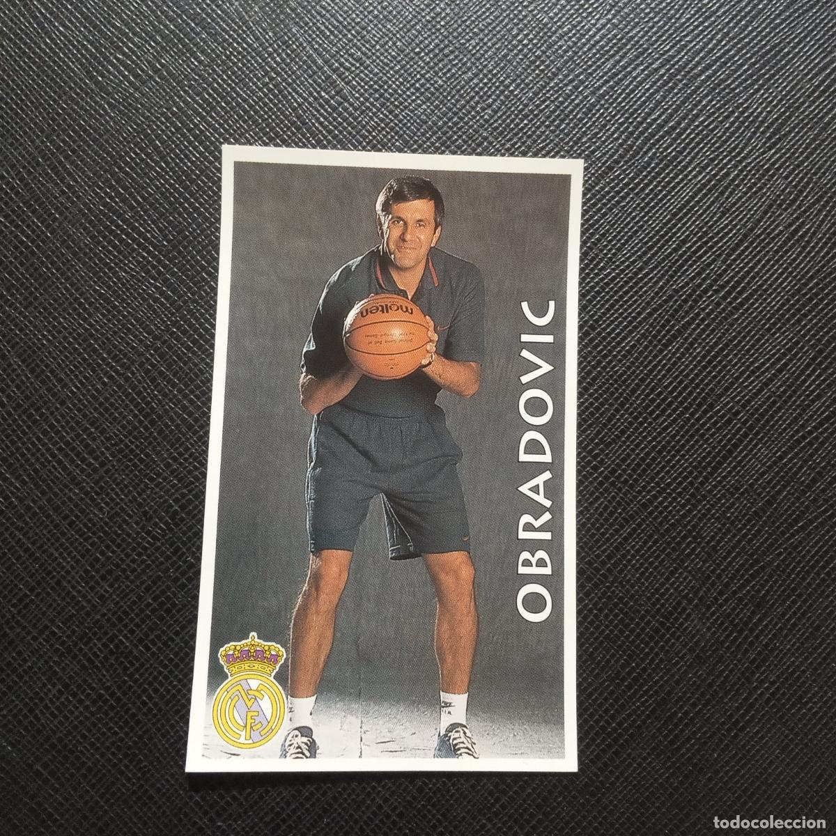 Sports collectibles: 65 OBRADOVIC REAL MADRID MUNDICROMO ACB 96 97 BALONCESTO 1996 1997 - SIN PEGAR - A116 PG24