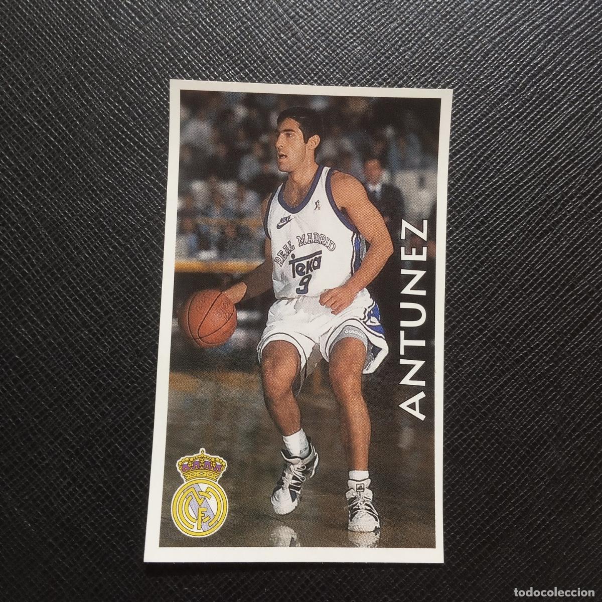 Collezionismo sportivo: 67 ANTUNEZ REAL MADRID MUNDICROMO ACB 96 97 BALONCESTO 1996 1997 - SIN PEGAR - A116 PG25