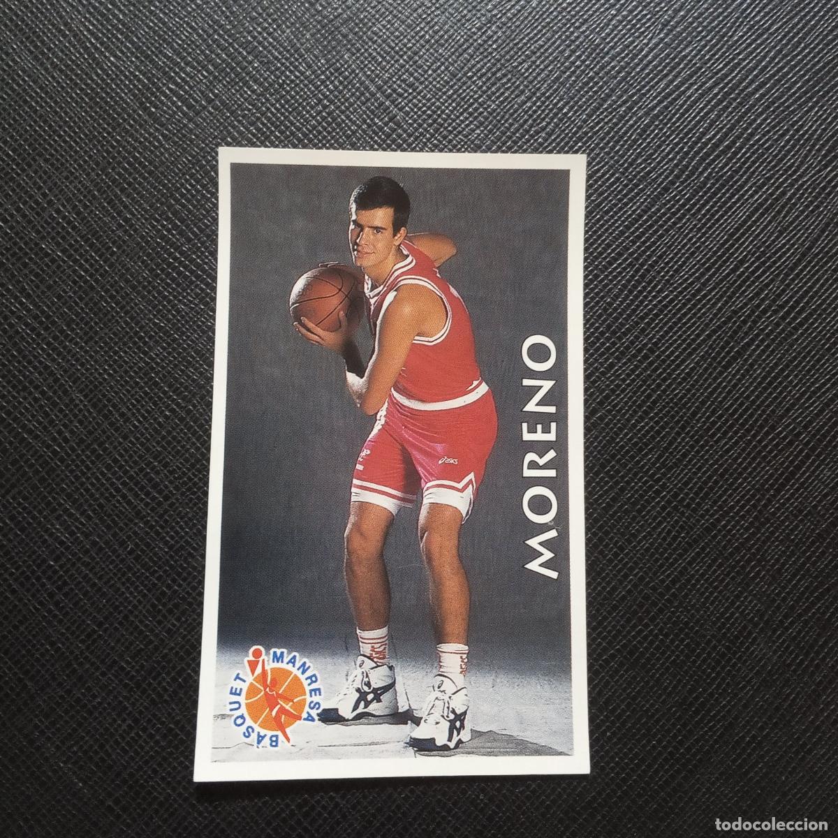 Collezionismo sportivo: 58 MORENO MANRESA MUNDICROMO ACB 96 97 BALONCESTO 1996 1997 - SIN PEGAR - A116 PG26