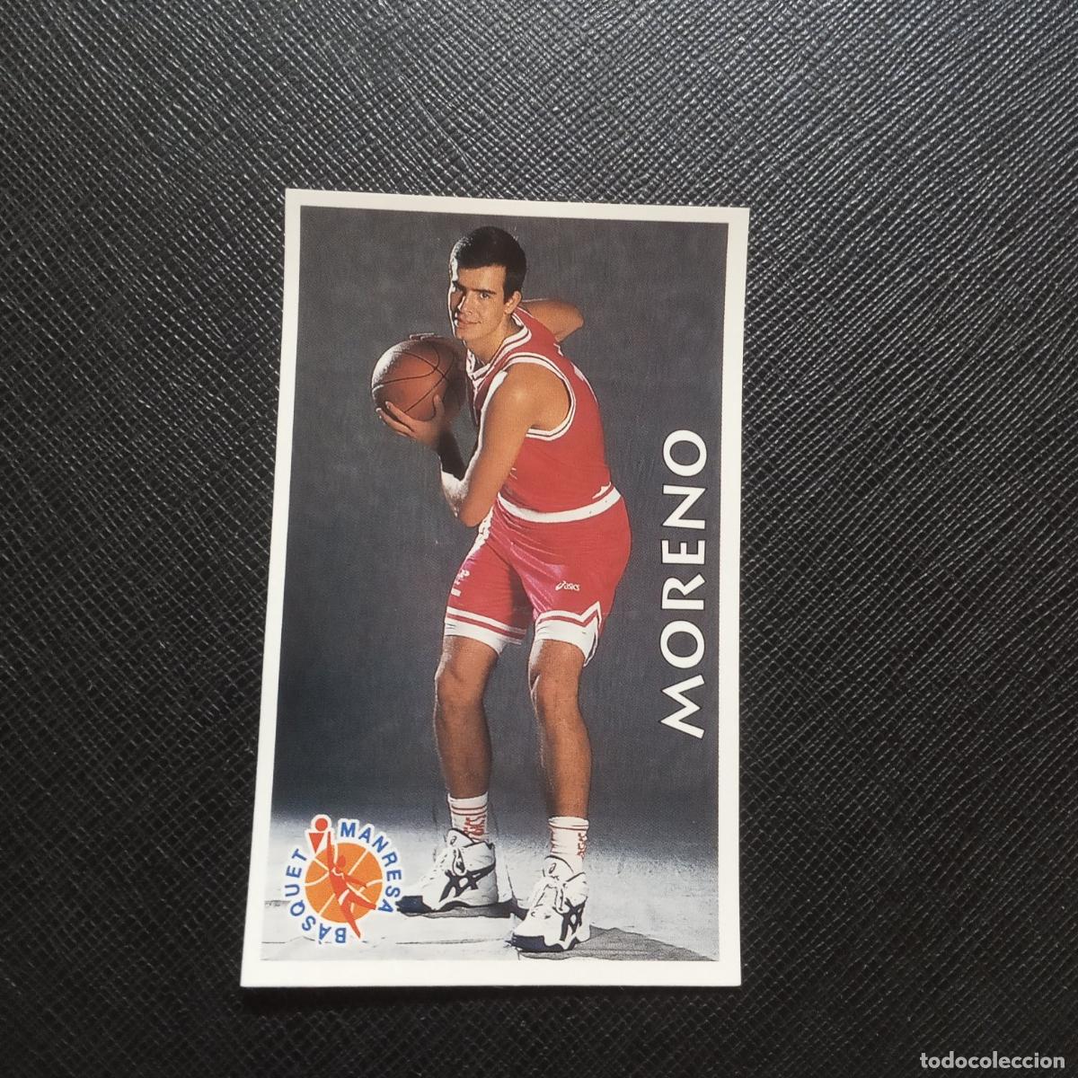 Collezionismo sportivo: 58 MORENO MANRESA MUNDICROMO ACB 96 97 BALONCESTO 1996 1997 - SIN PEGAR - A116 PG26