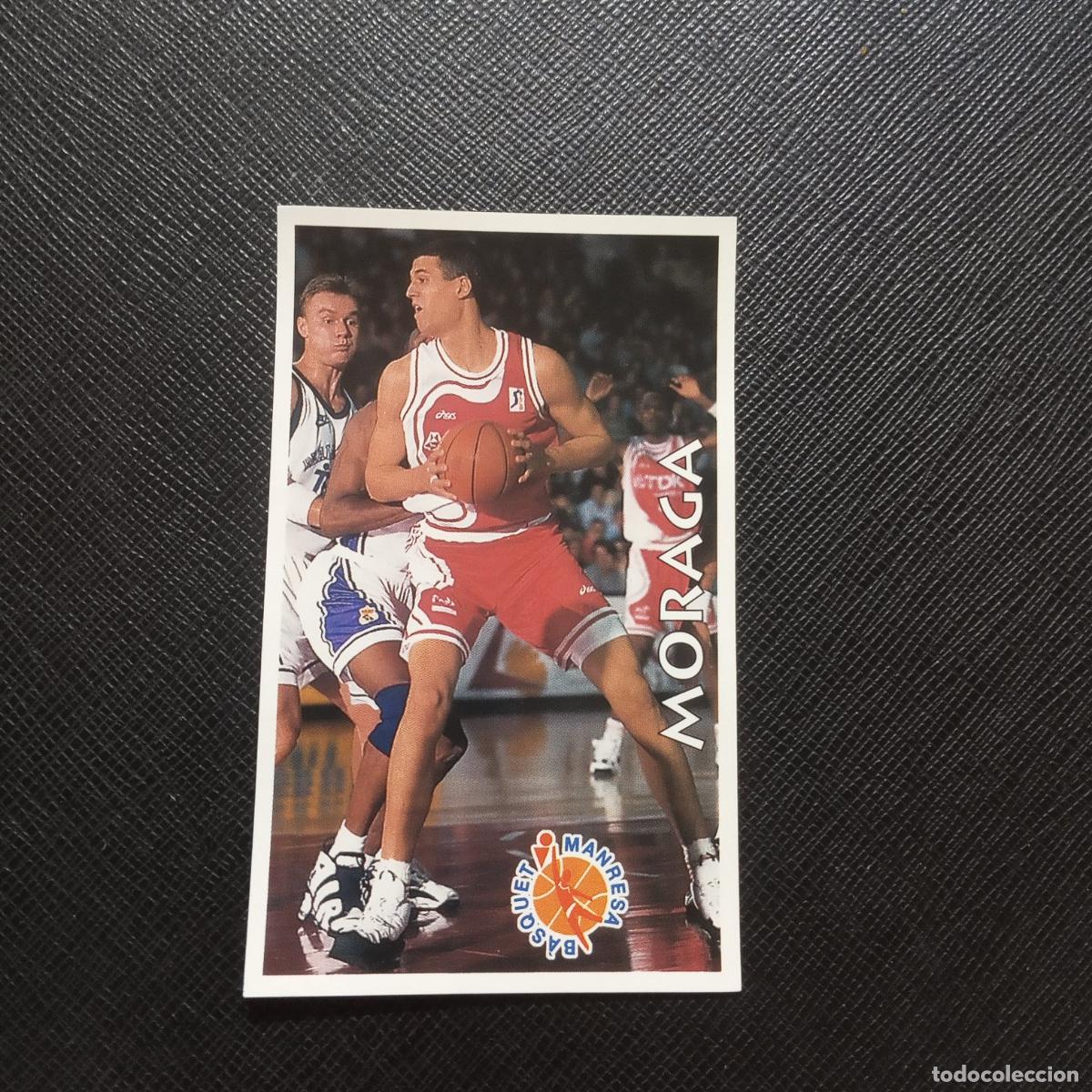 Coleccionismo deportivo: 60 MORAGA MANRESA MUNDICROMO ACB 96 97 BALONCESTO 1996 1997 - SIN PEGAR - A116 PG26