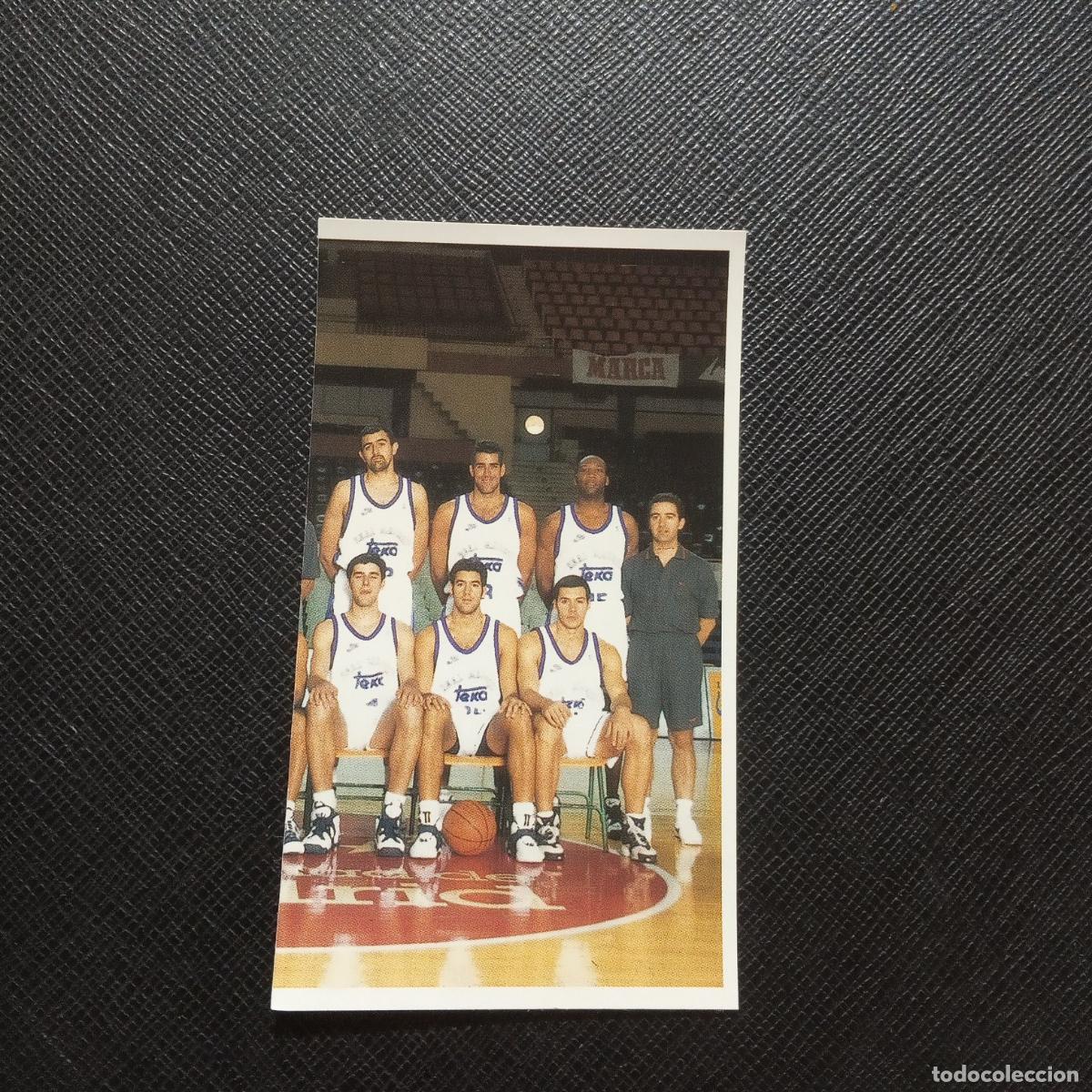 Coleccionismo deportivo: 64 PLANTILLA REAL MADRID MUNDICROMO ACB 96 97 BALONCESTO 1996 1997 - SIN PEGAR - A116 PG26