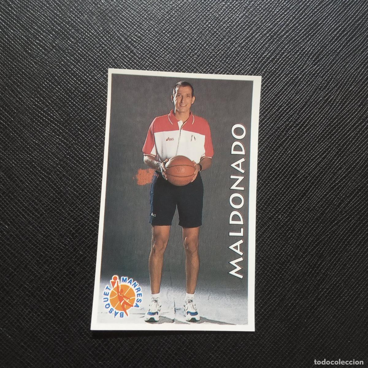 Sammelleidenschaft Sport: 50 MALDONADO MANRESA MUNDICROMO ACB 96 97 BALONCESTO 1996 1997 - SIN PEGAR - A147 PG19