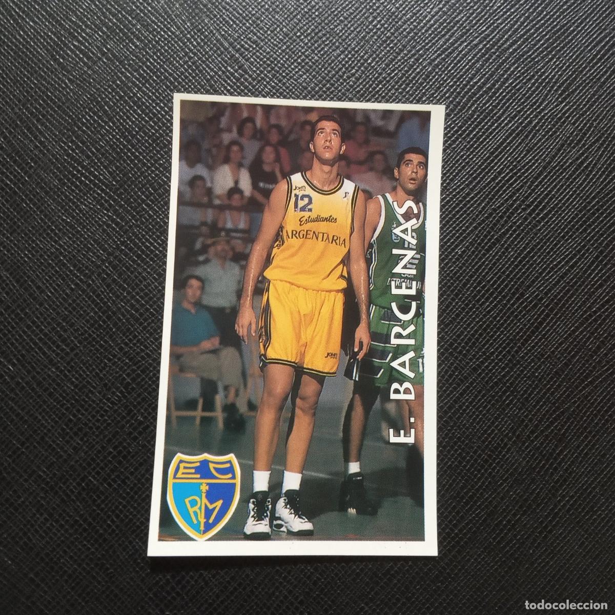 Coleccionismo deportivo: 42 BARCENAS ESTUDIANTES MUNDICROMO ACB 96 97 BALONCESTO 1996 1997 - SIN PEGAR - A147 PG91