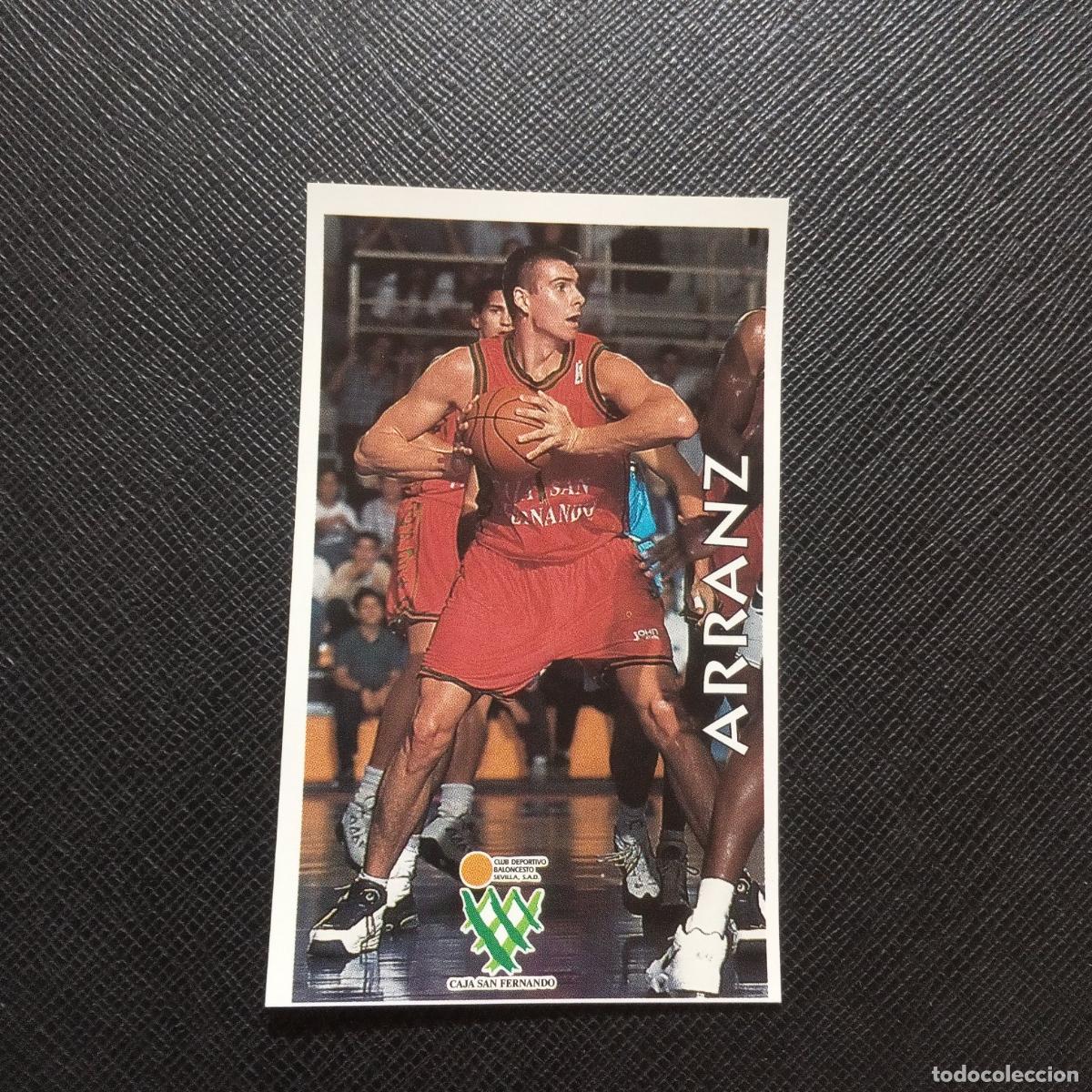 Coleccionismo deportivo: 29 ARRANZ CAJA SAN FERNANDO MUNDICROMO ACB 96 97 BALONCESTO 1996 1997 - SIN PEGAR - A147 PG145