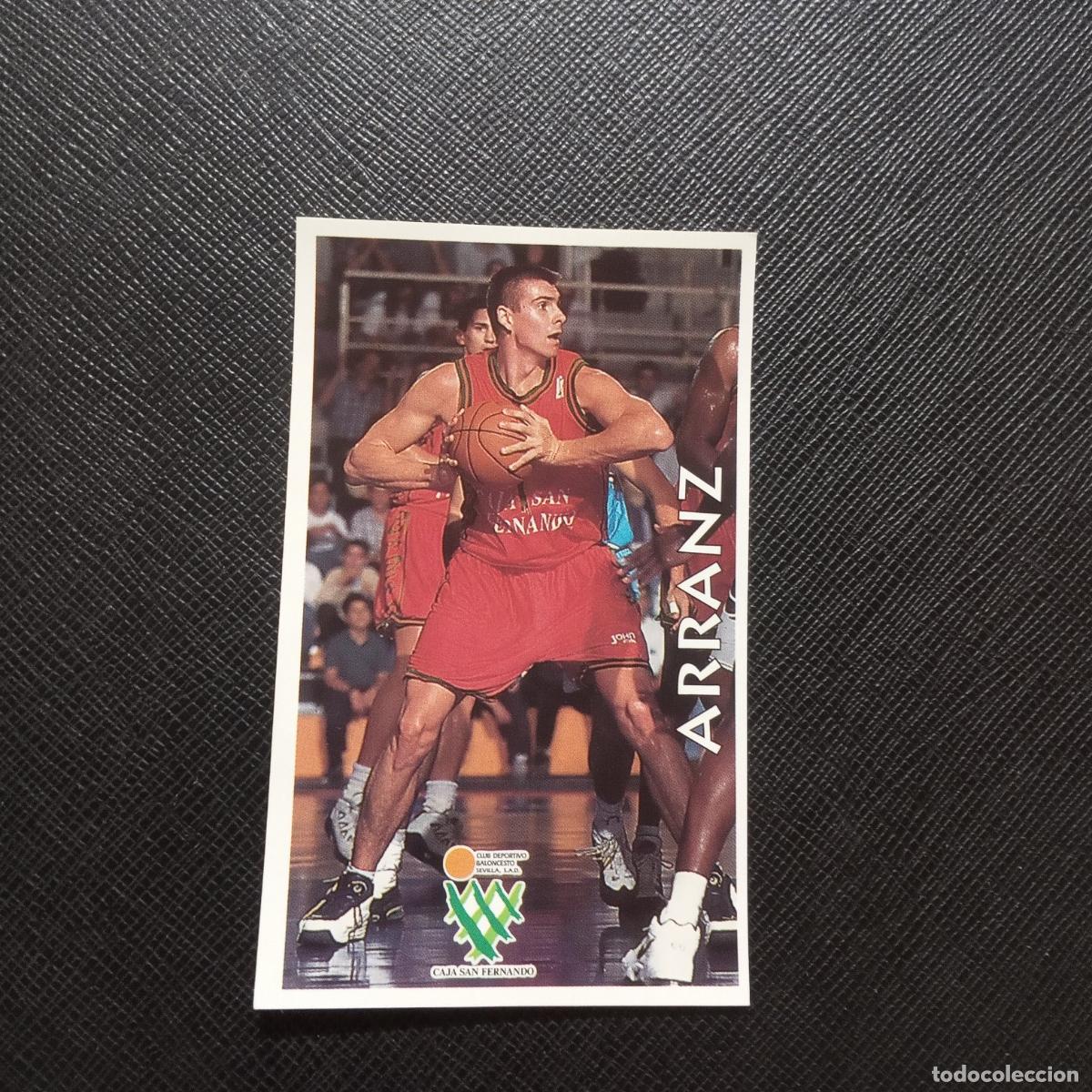 Coleccionismo deportivo: 29 ARRANZ CAJA SAN FERNANDO MUNDICROMO ACB 96 97 BALONCESTO 1996 1997 - SIN PEGAR - A147 PG145 B