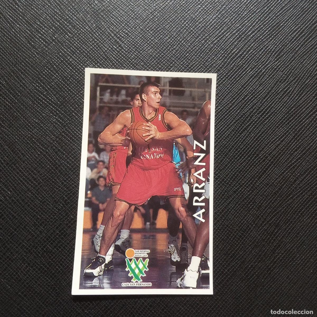 Coleccionismo deportivo: 29 ARRANZ CAJA SAN FERNANDO MUNDICROMO ACB 96 97 BALONCESTO 1996 1997 - SIN PEGAR - A147 PG190