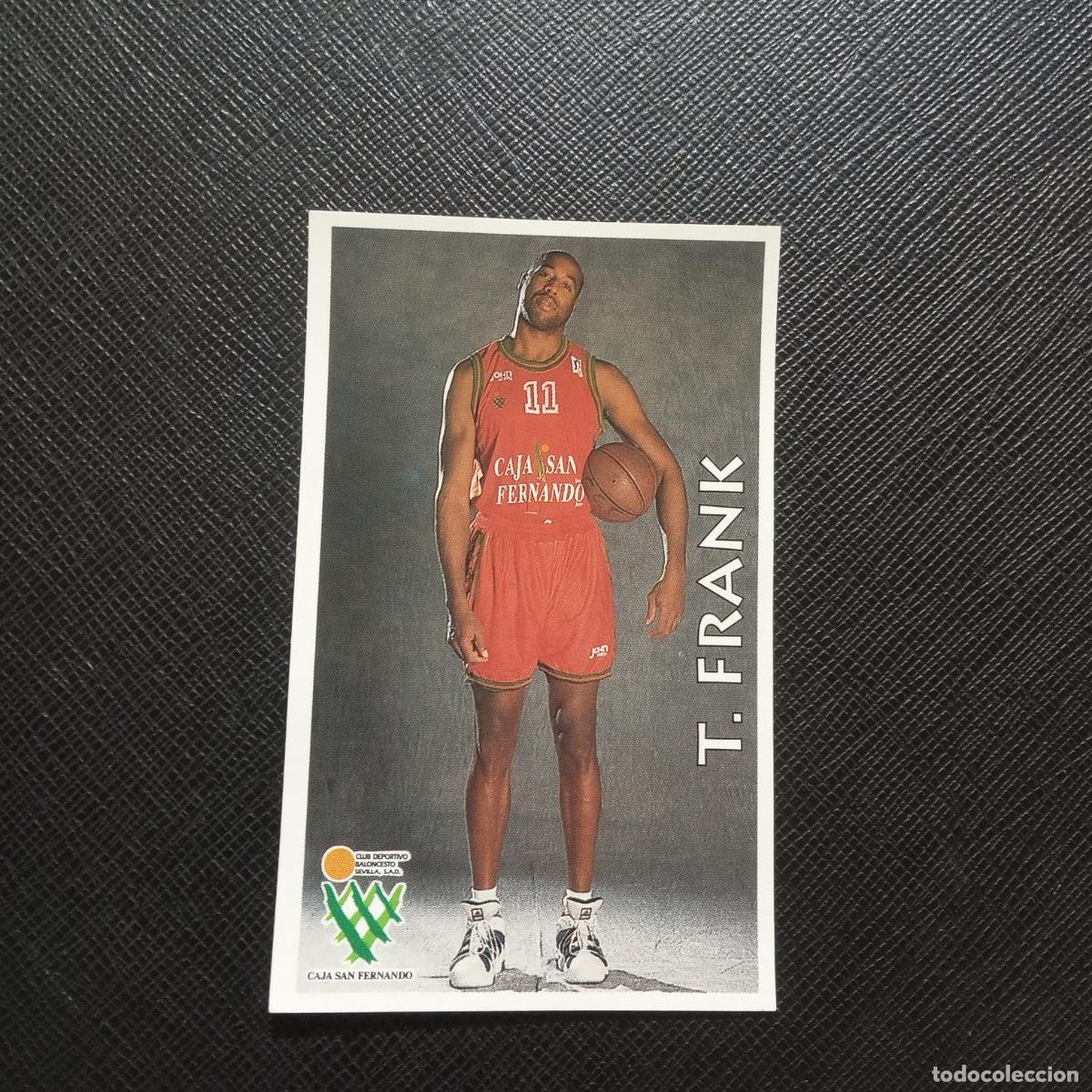 Coleccionismo deportivo: 36 T FRANK CAJA SAN FERNANDO MUNDICROMO ACB 96 97 BALONCESTO 1996 1997 - SIN PEGAR - A147 PG190