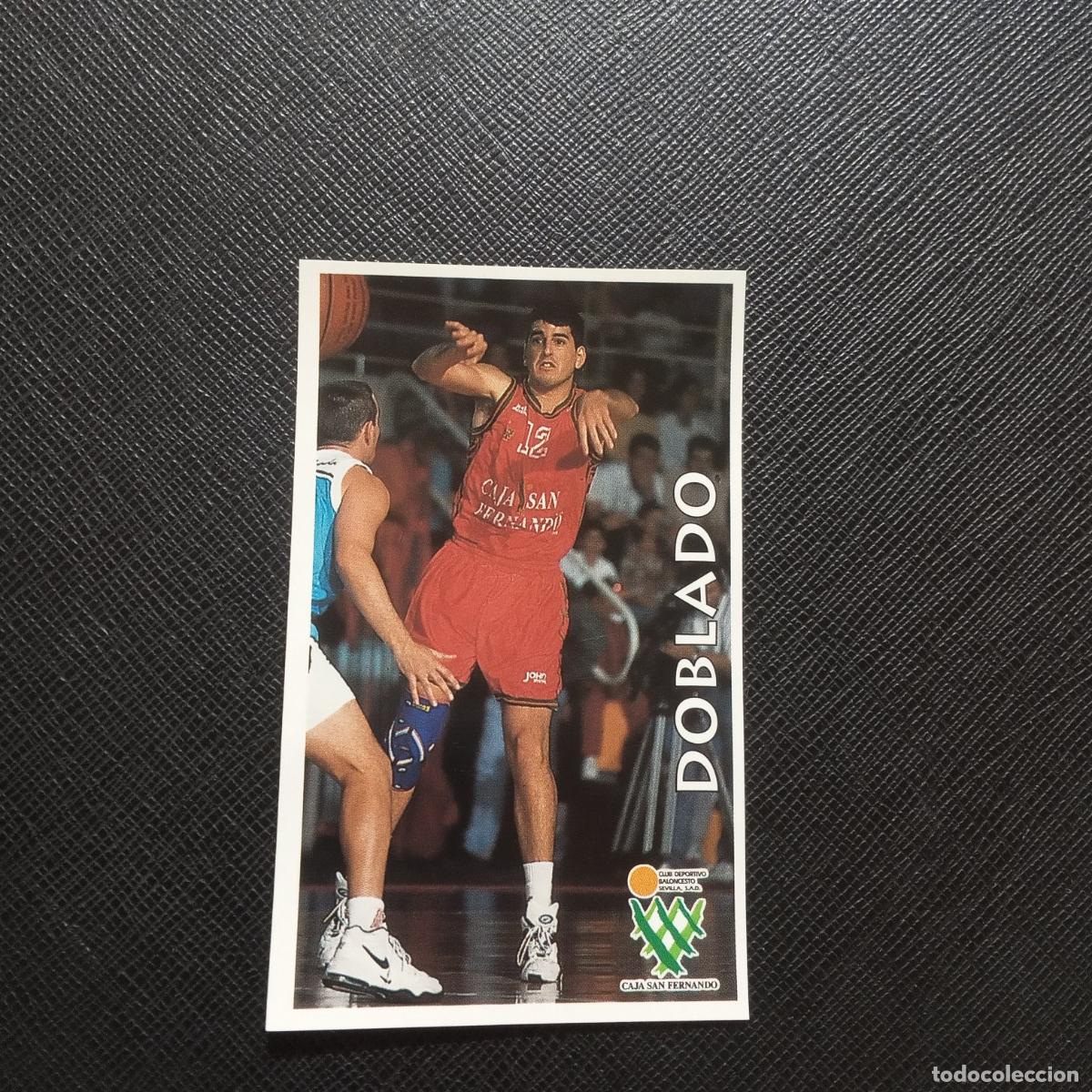 Coleccionismo deportivo: 24 DOBLADO CAJA SAN FERNANDO MUNDICROMO ACB 96 97 BALONCESTO 1996 1997 - SIN PEGAR - A147 PG199