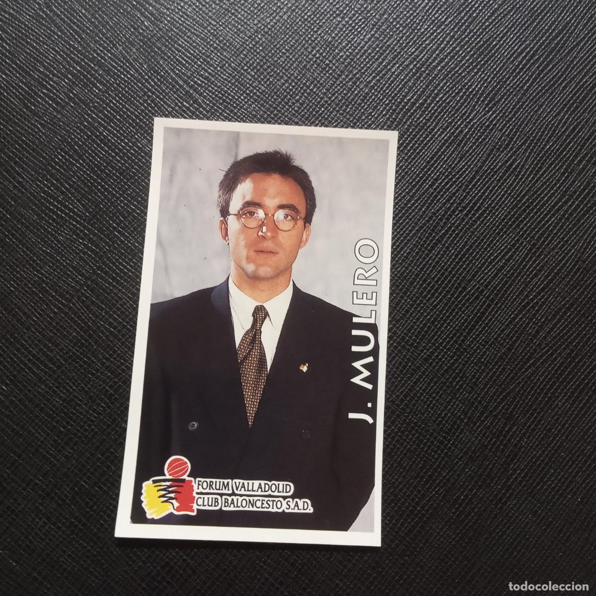 Coleccionismo deportivo: 200 J MULERO FORUM VALLADOLID MUNDICROMO ACB 96 97 BALONCESTO 1996 1997 - SIN PEGAR - A147 PG208