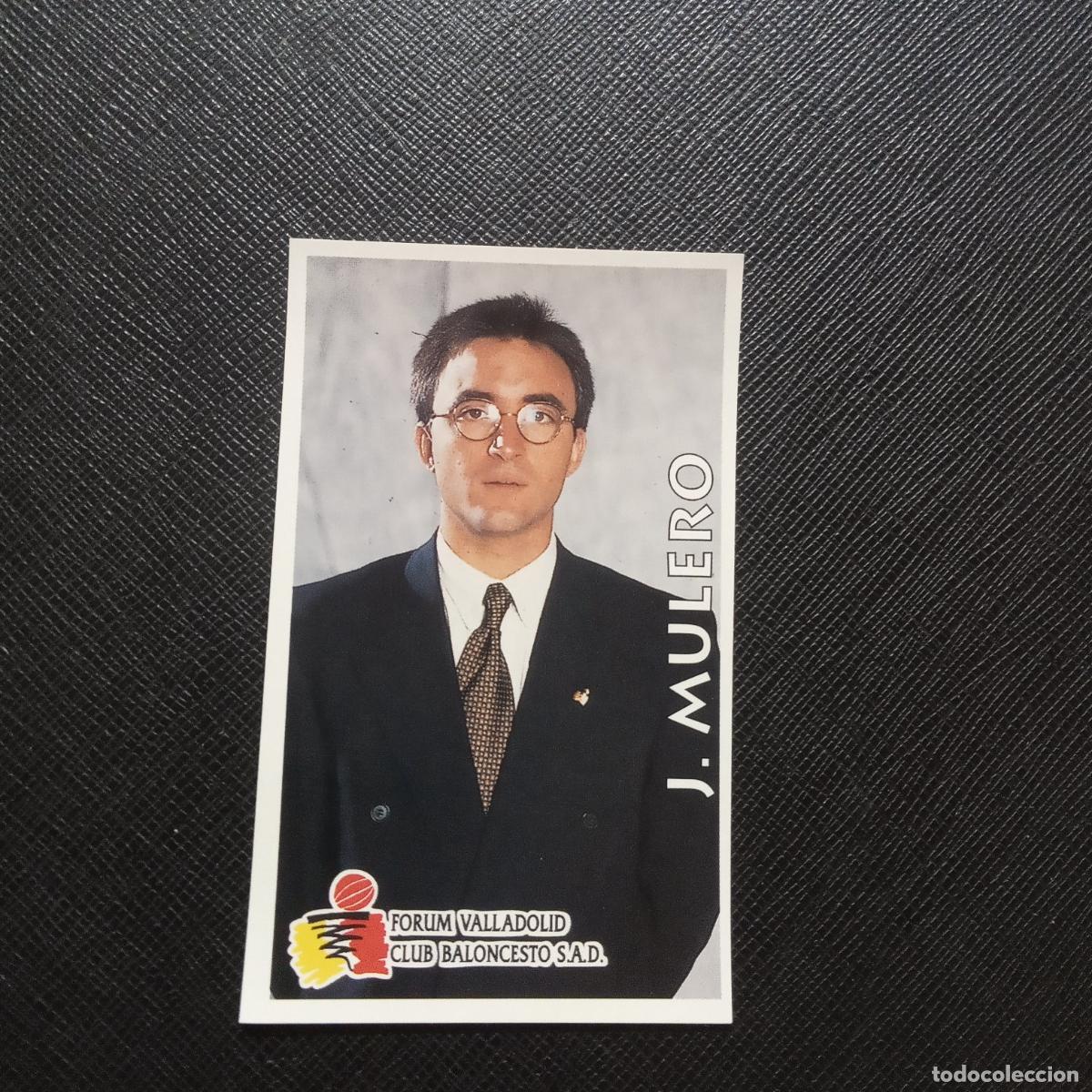 Coleccionismo deportivo: 200 J MULERO FORUM VALLADOLID MUNDICROMO ACB 96 97 BALONCESTO 1996 1997 - SIN PEGAR - A147 PG244 B