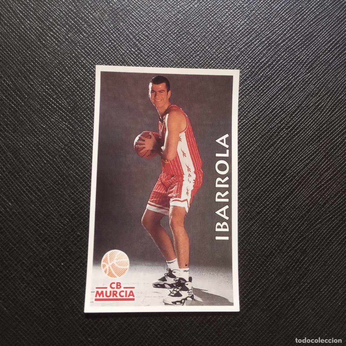 Coleccionismo deportivo: 196 IBARROLA MURCIA MUNDICROMO ACB 96 97 BALONCESTO 1996 1997 - SIN PEGAR - A147 PG253