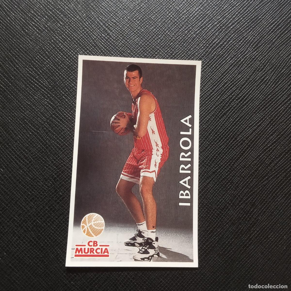 Coleccionismo deportivo: 196 IBARROLA MURCIA MUNDICROMO ACB 96 97 BALONCESTO 1996 1997 - SIN PEGAR - A147 PG253