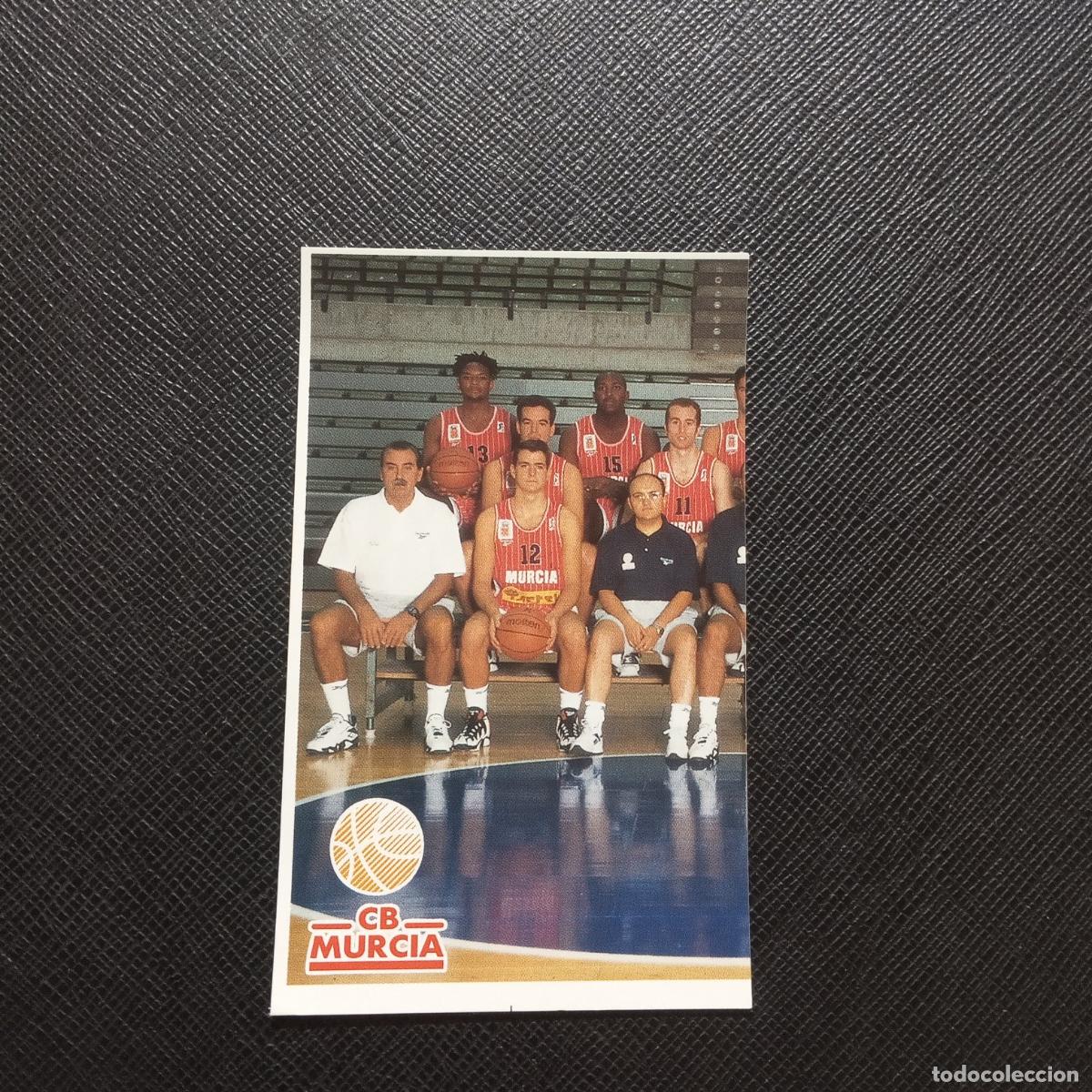 Coleccionismo deportivo: 186 PLANTILLA MURCIA MUNDICROMO ACB 96 97 BALONCESTO 1996 1997 - SIN PEGAR - A147 PG298