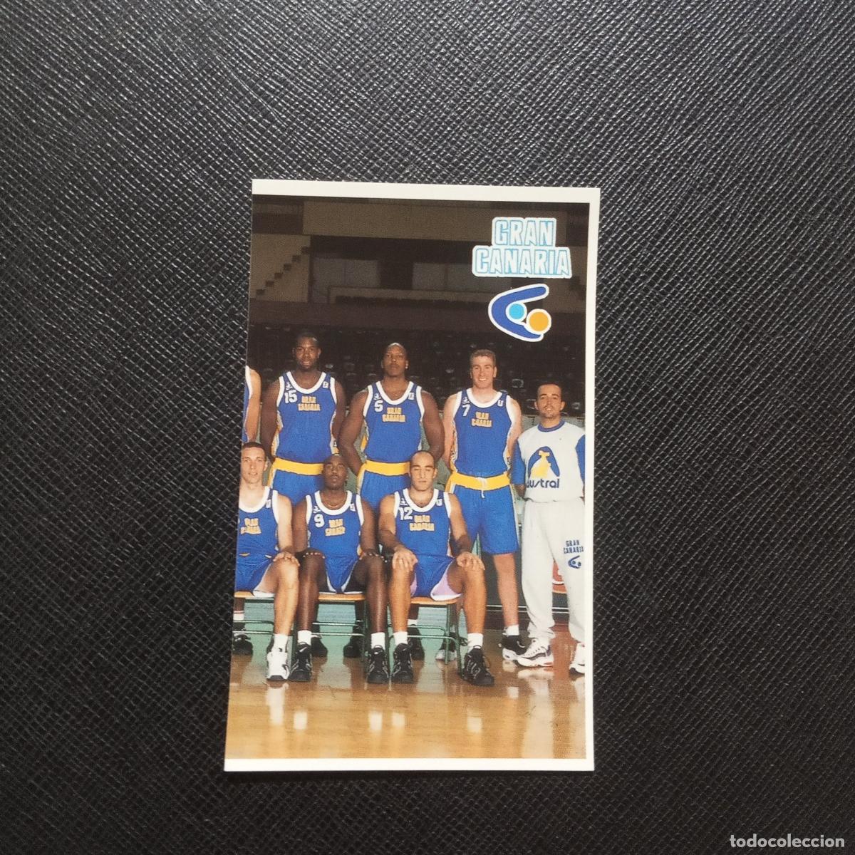 Coleccionismo deportivo: 172 PLANTILLA GRAN CANARIAS MUNDICROMO ACB 96 97 BALONCESTO 1996 1997 - SIN PEGAR - A147 PG343