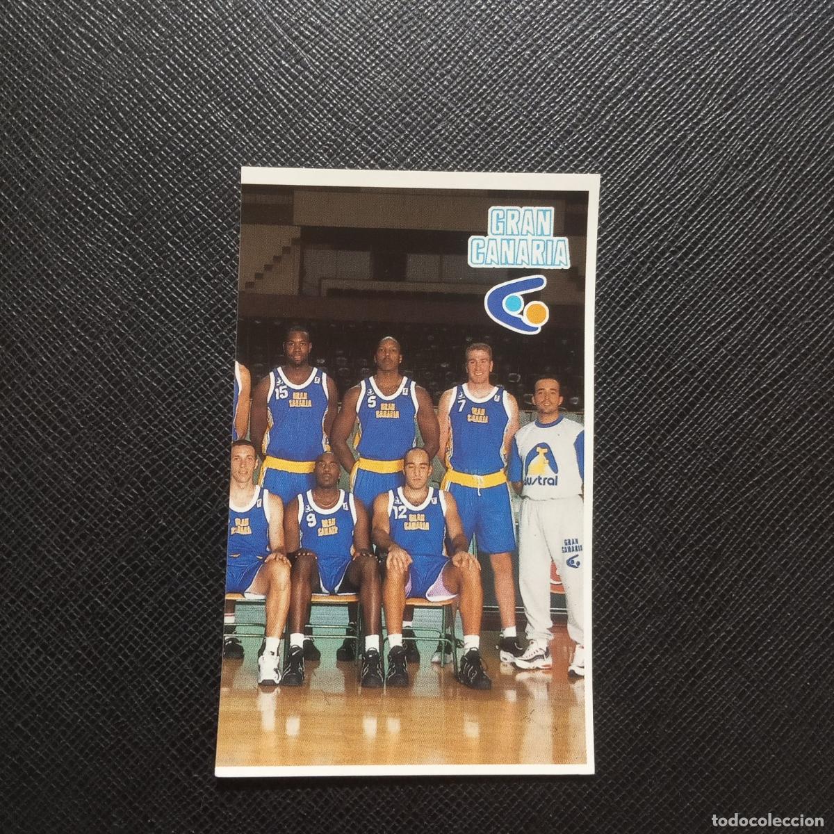 Coleccionismo deportivo: 172 PLANTILLA GRAN CANARIAS MUNDICROMO ACB 96 97 BALONCESTO 1996 1997 - SIN PEGAR - A147 PG343