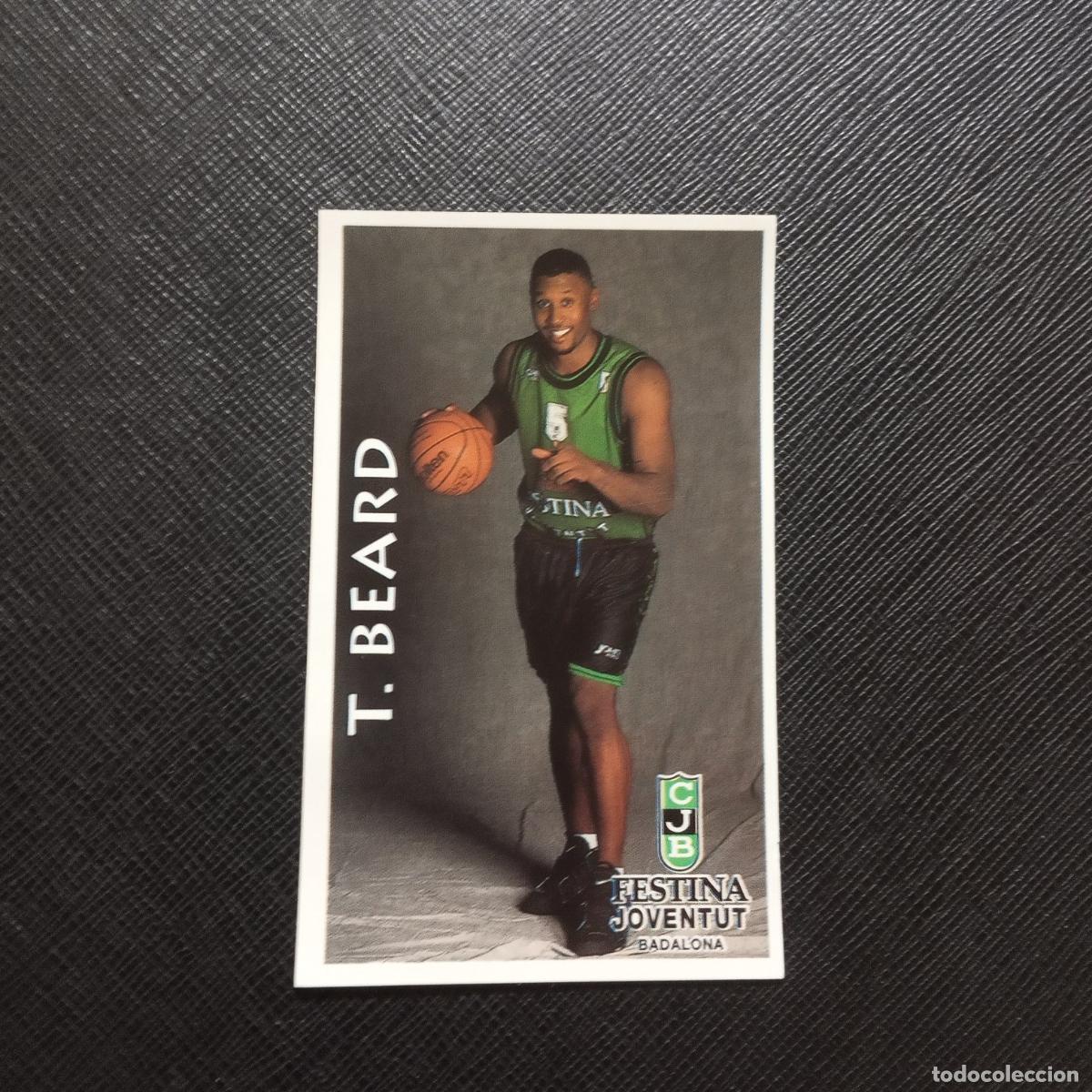 Coleccionismo deportivo: 169 T BEARD FESTINA JOUVENTUT MUNDICROMO ACB 96 97 BALONCESTO 1996 1997 - SIN PEGAR - A147 PG397