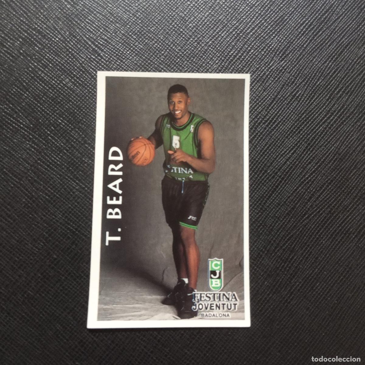 Coleccionismo deportivo: 169 T BEARD FESTINA JOUVENTUT MUNDICROMO ACB 96 97 BALONCESTO 1996 1997 - SIN PEGAR - A147 PG397 B