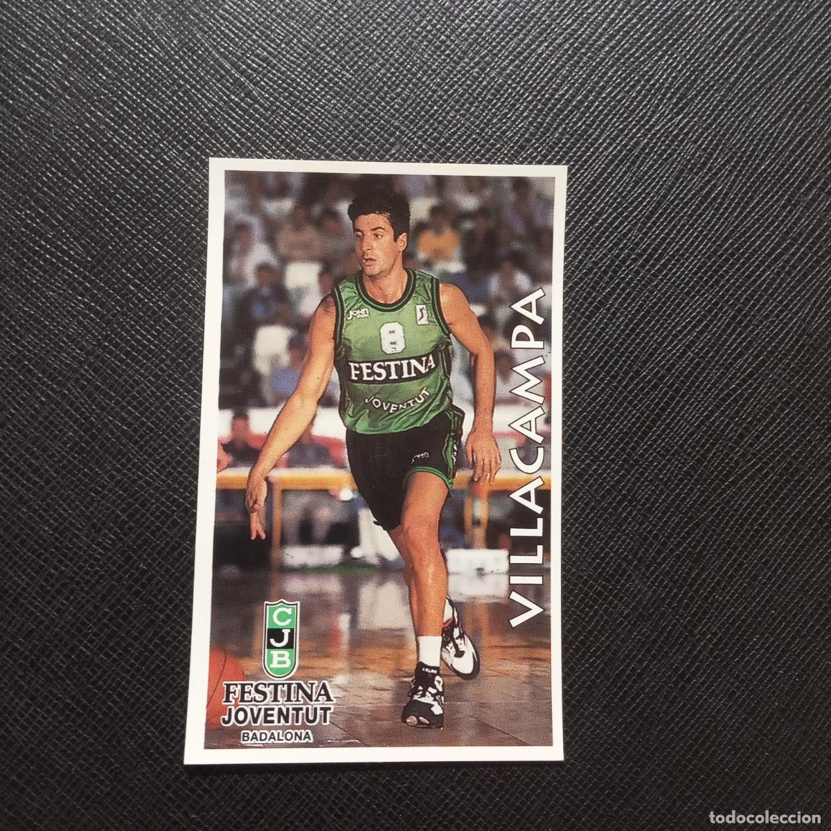 Coleccionismo deportivo: 161 VILLACAMPA FESTINA JOUVENTUT MUNDICROMO ACB 96 97 BALONCESTO 1996 1997 - SIN PEGAR - A147 PG442