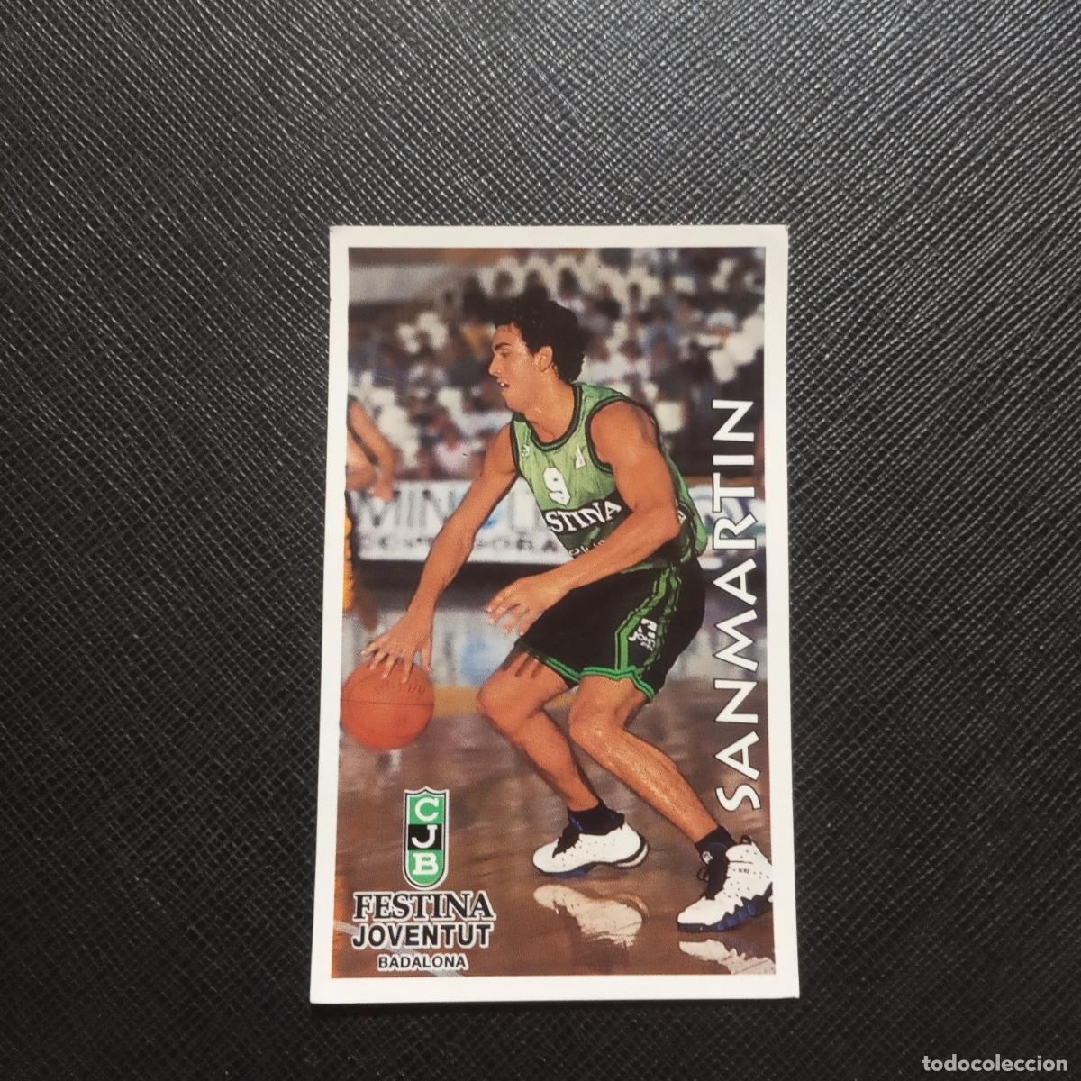 Coleccionismo deportivo: 163 SANMARTIN FESTINA JOUVENTUT MUNDICROMO ACB 96 97 BALONCESTO 1996 1997 - SIN PEGAR - A147 PG451 B