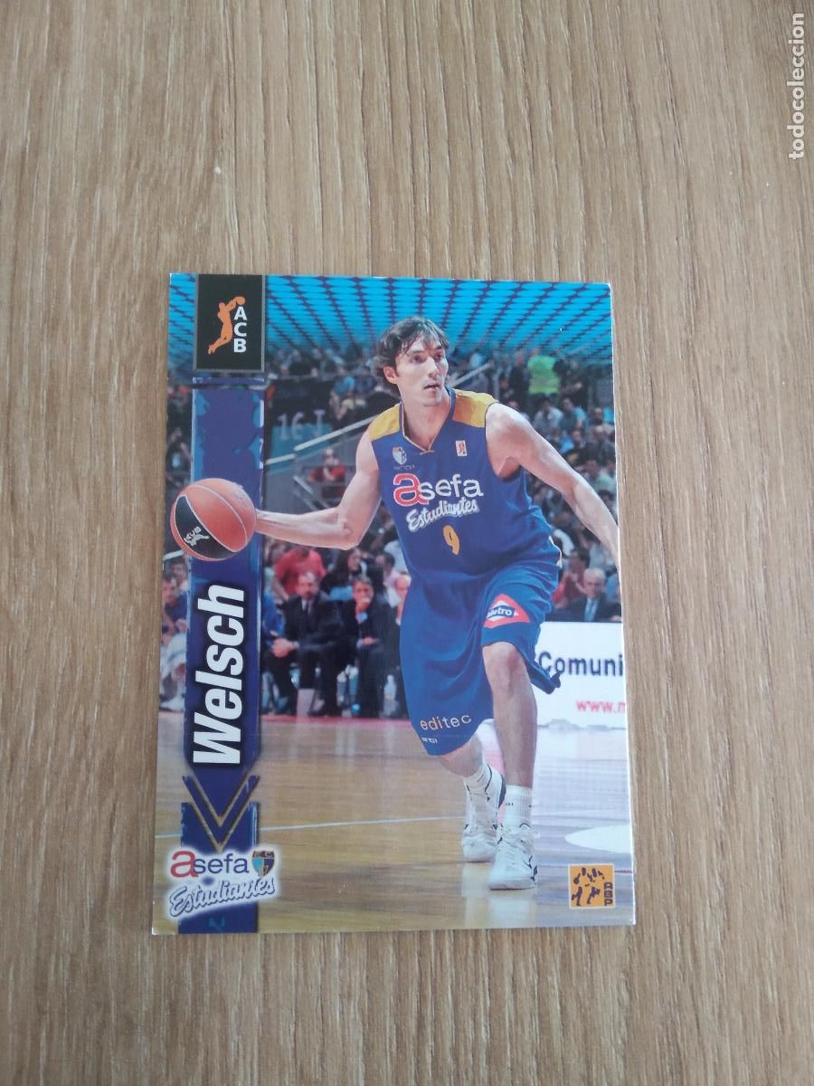Coleccionismo deportivo: 10 WELSCH ESTUDIANTES CROMO BASKET BALONCESTO PANINI 10-11 ACB 2010-2011